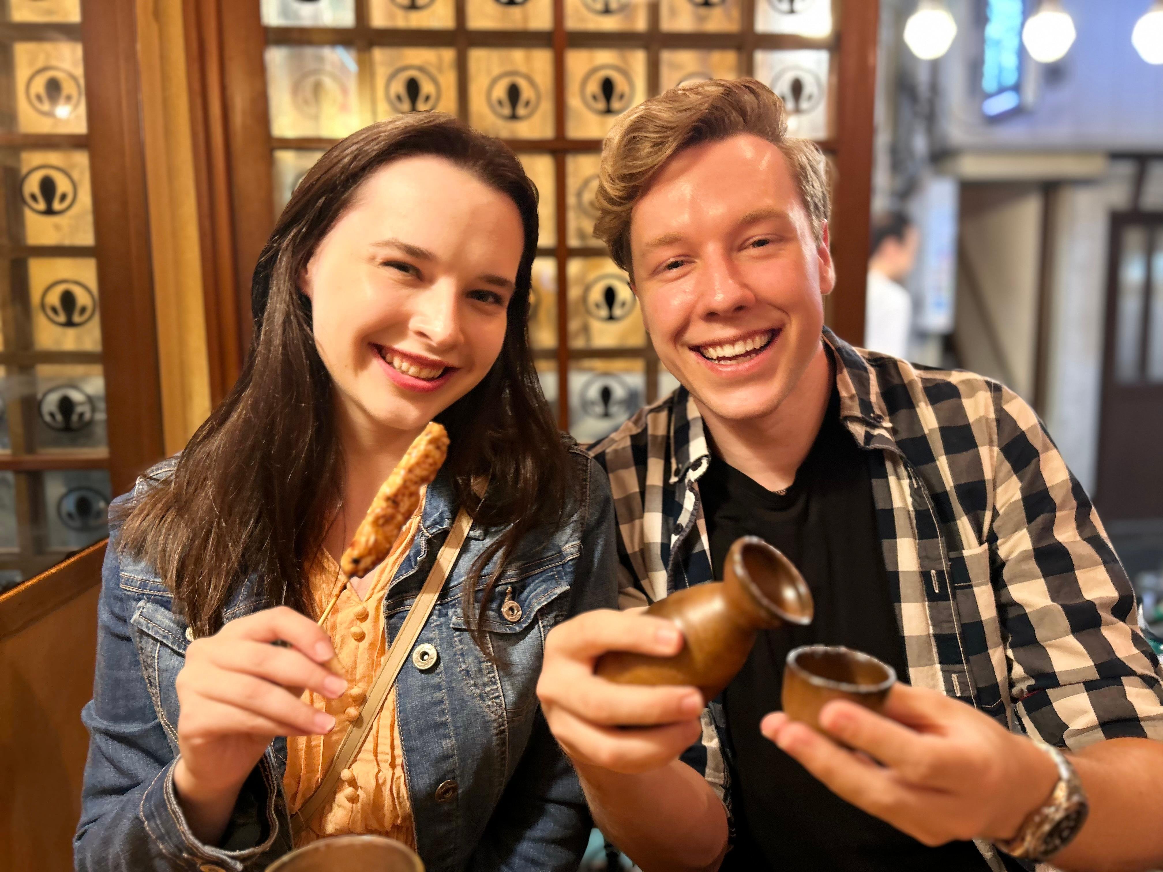 Shinjuku Night Food Crawl: 15 Bites & 2 Drinks