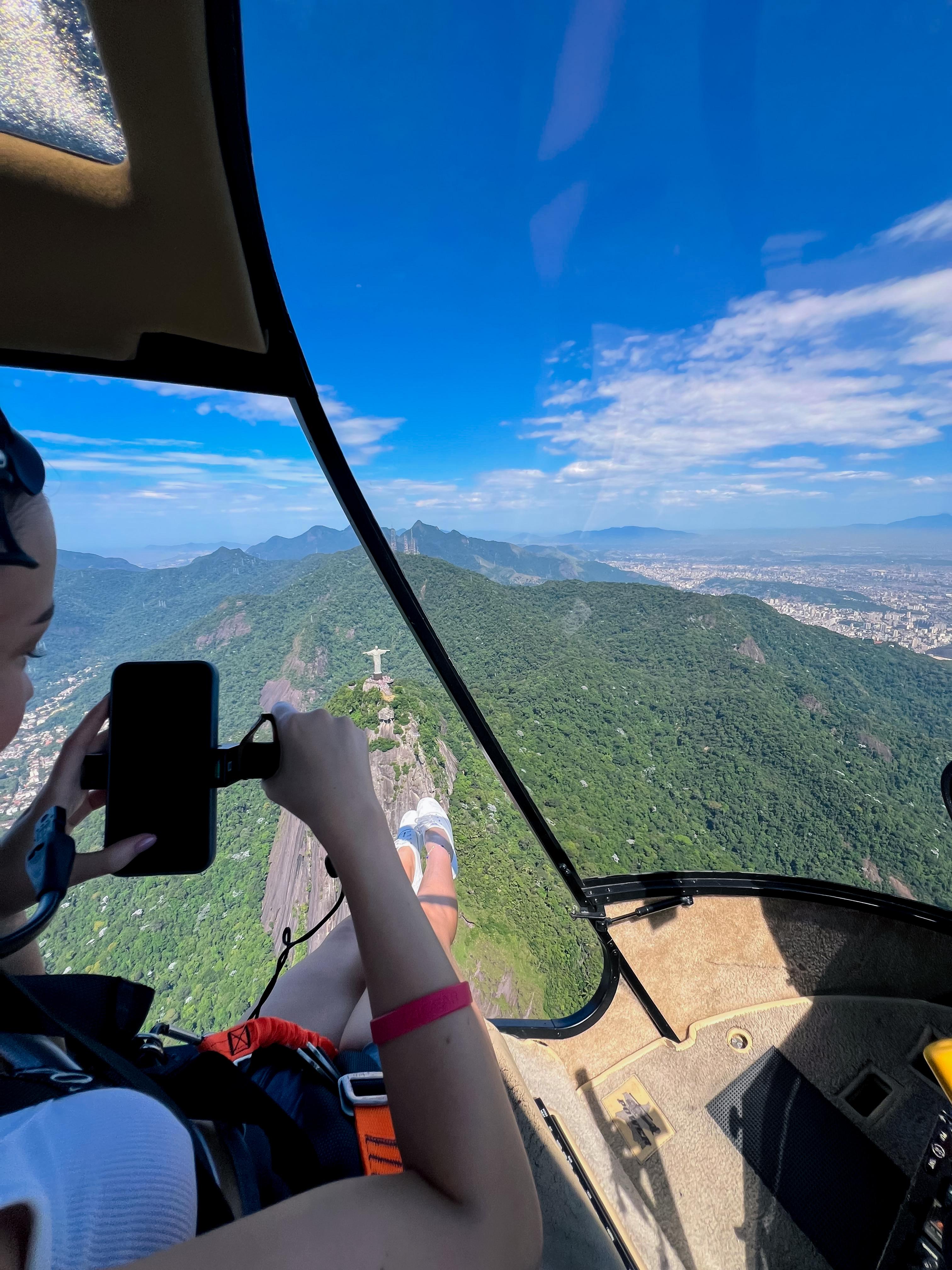 Rio de Janeiro Doorless Helicopter Adventure