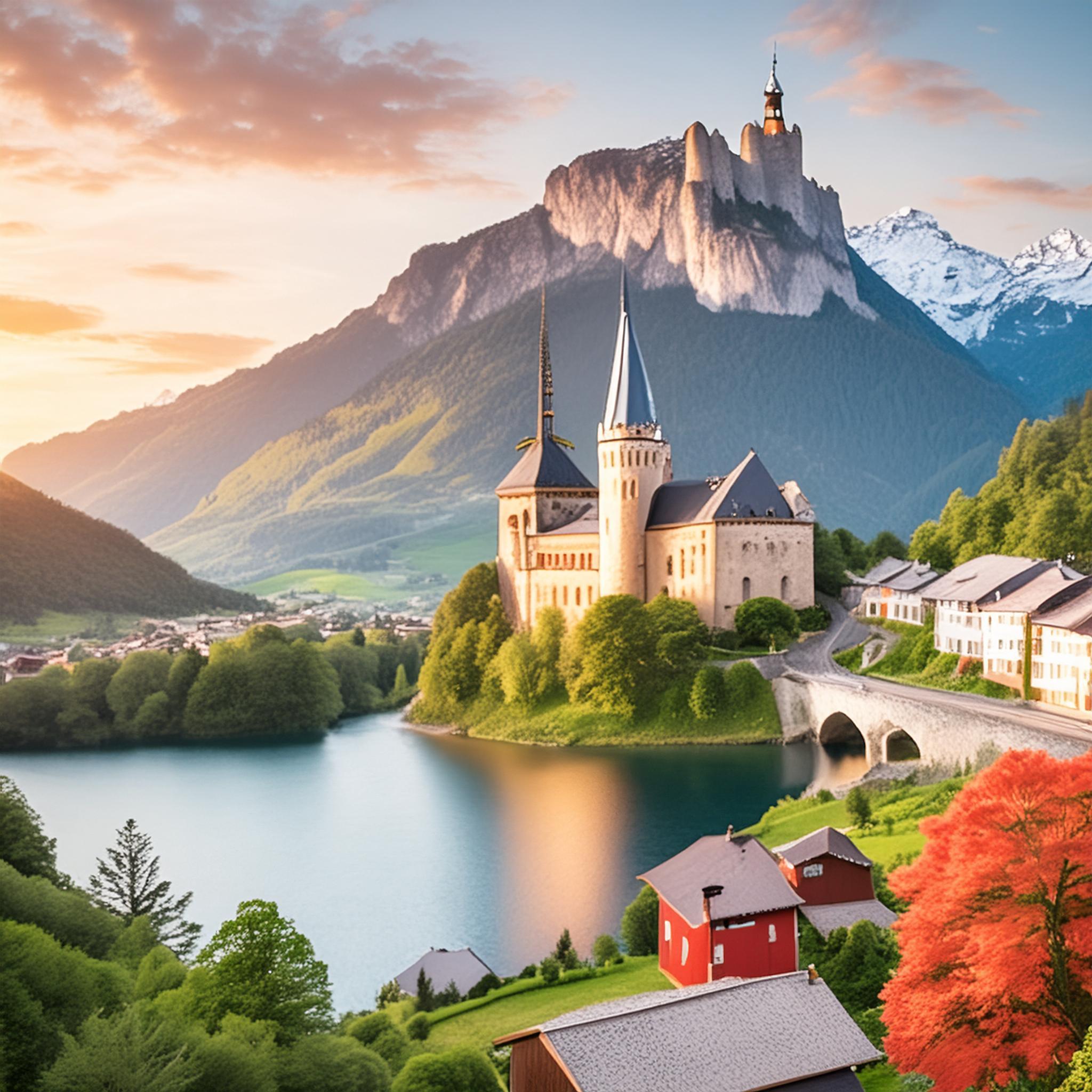 Private Day Trip to Liechtenstein & Heidiland from Zurich