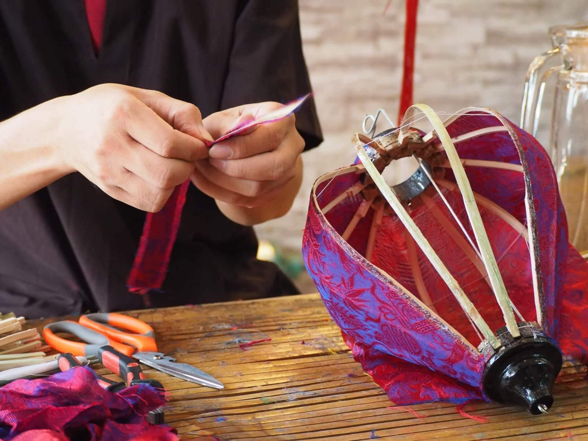 Traditional Vietnamese Lantern Crafting Experience