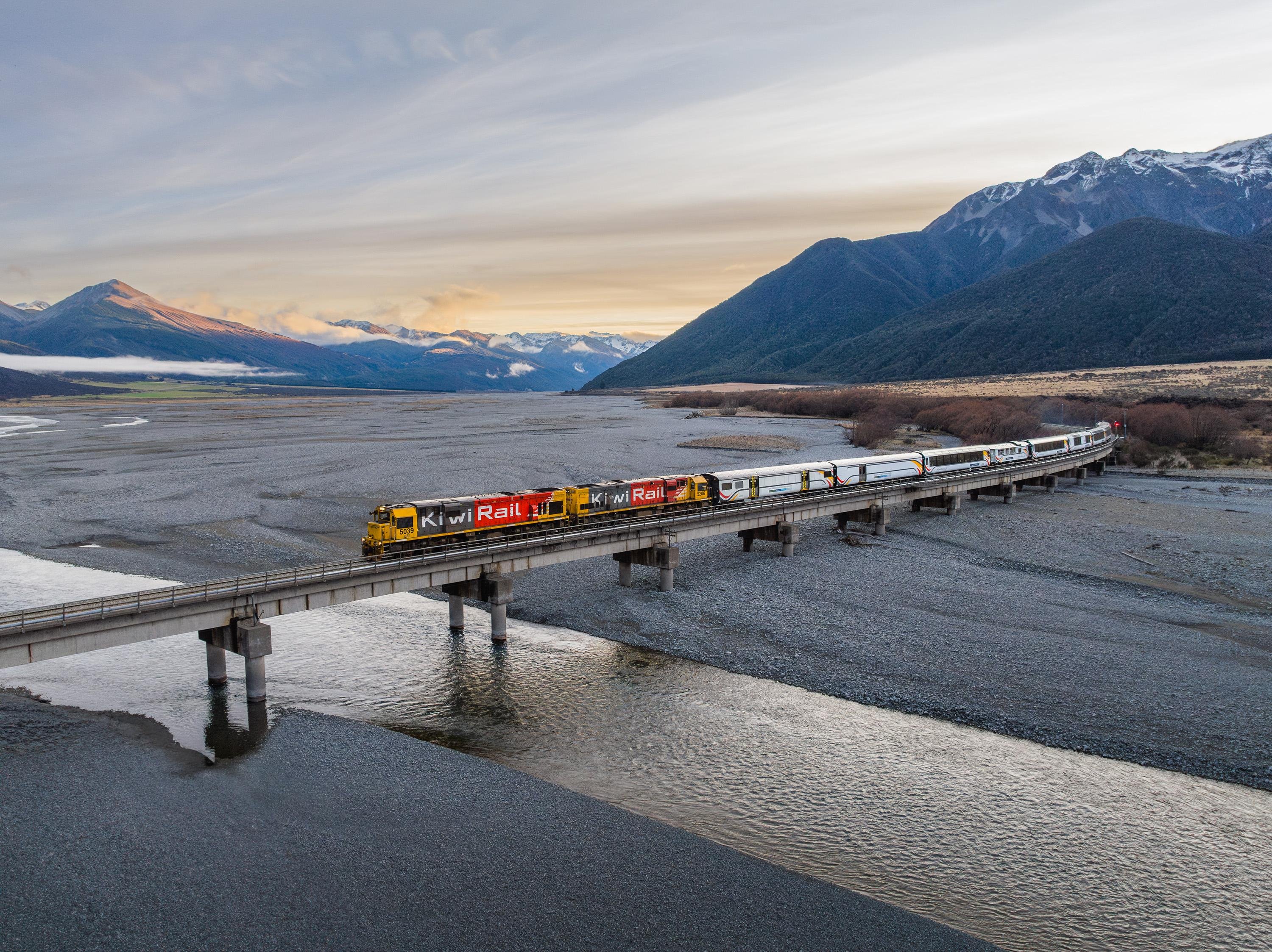 TranzAlpine Train & Arthur's Pass Adventure from Christchurch