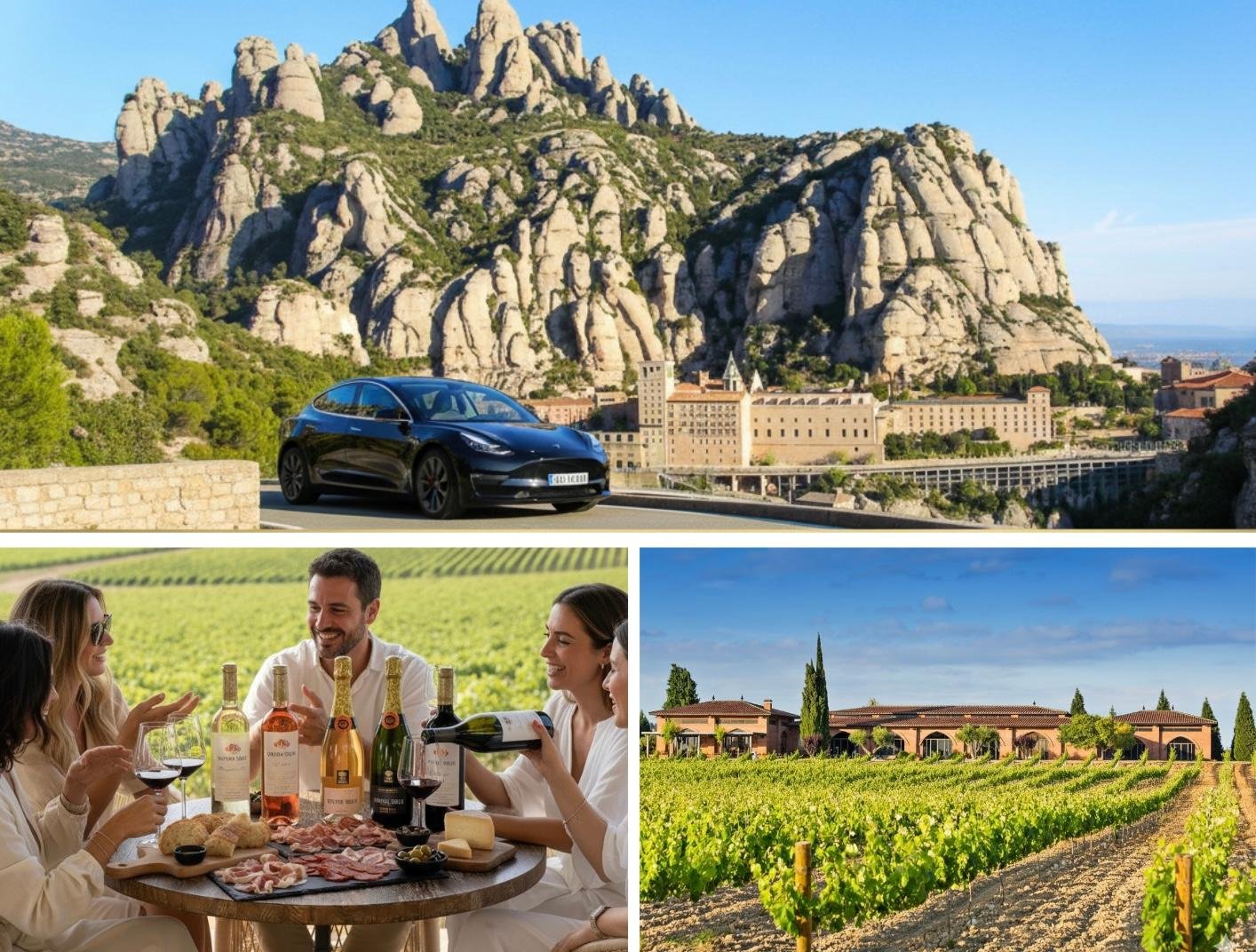 Private Montserrat & Penedès Winery Tour from Barcelona