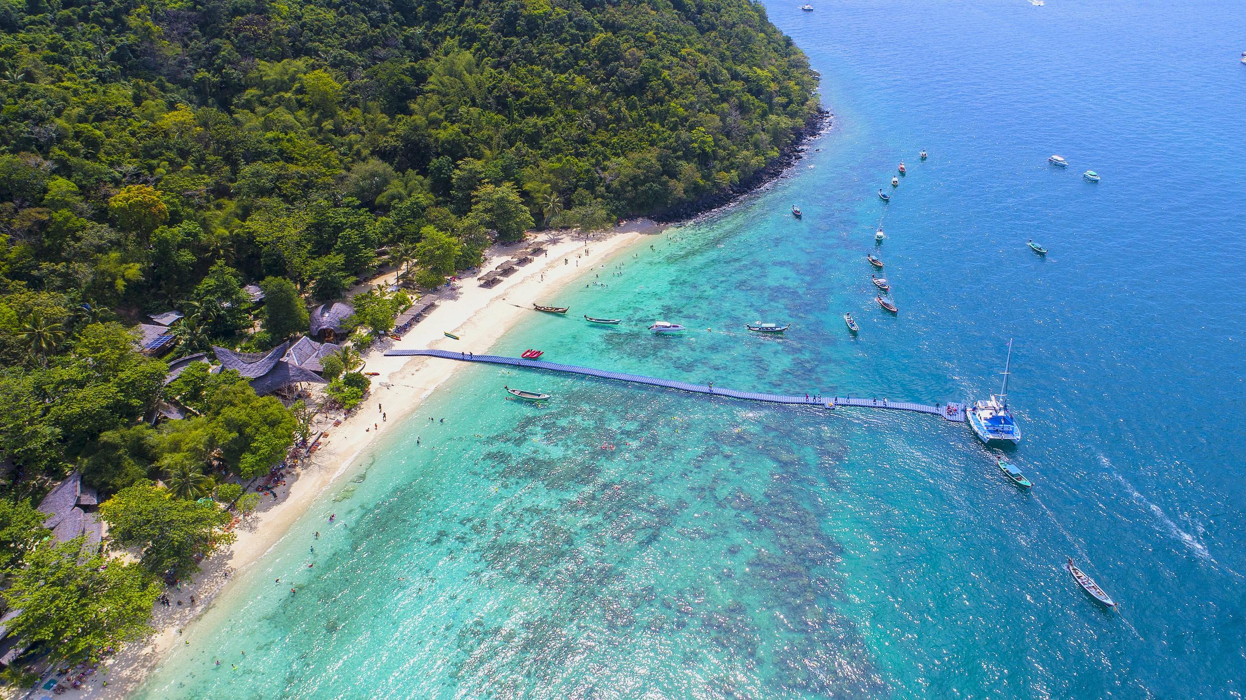 Phuket: Coral & Racha Island Catamaran Sunset Cruise