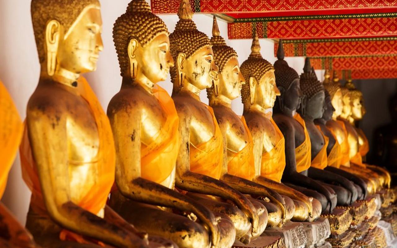 Bangkok Shore Excursion: Grand Palace, Wat Pho & Canal Cruise from Laem Chabang