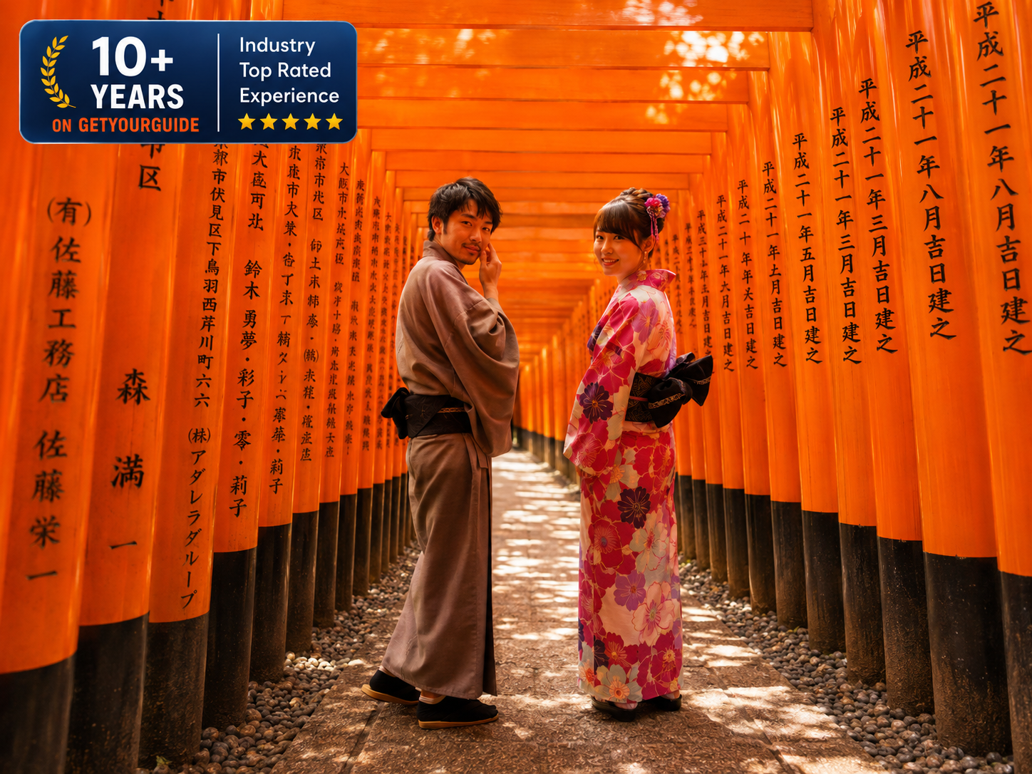 Arashiyama, Nara Park & Fushimi Inari Full-Day Bus Tour from Osaka/Kyoto