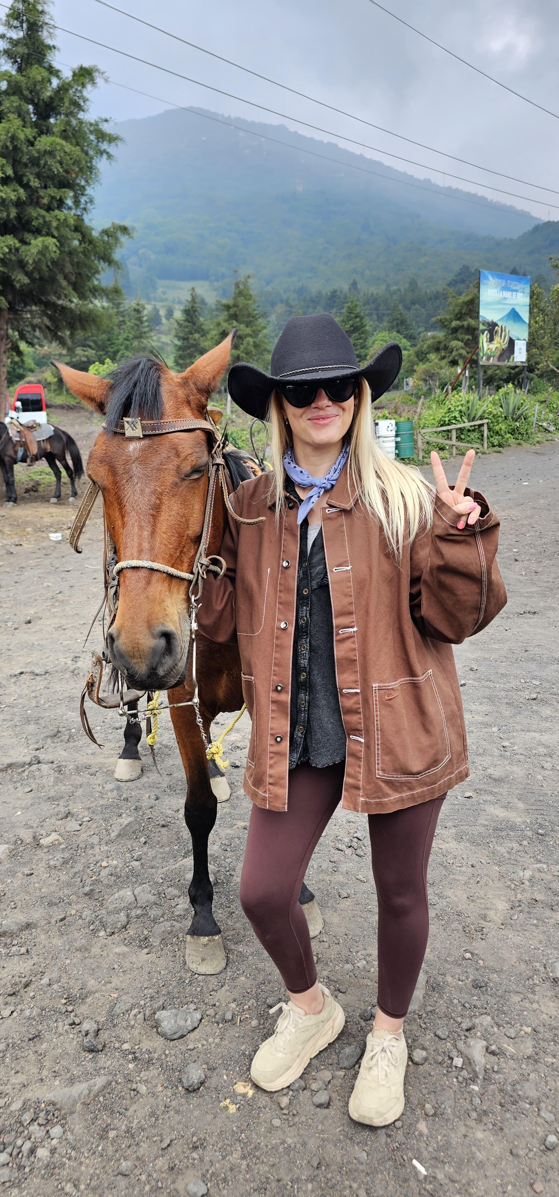 Pacaya Volcano Horseback Ride with Volcano-Cooked Pizza & Marshmallows