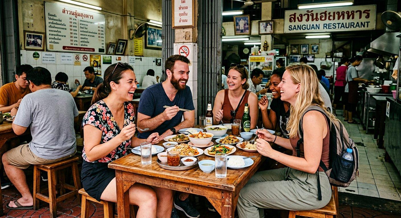 Bangrak Multi-Ethnic Food Walk with 12+ Tastings