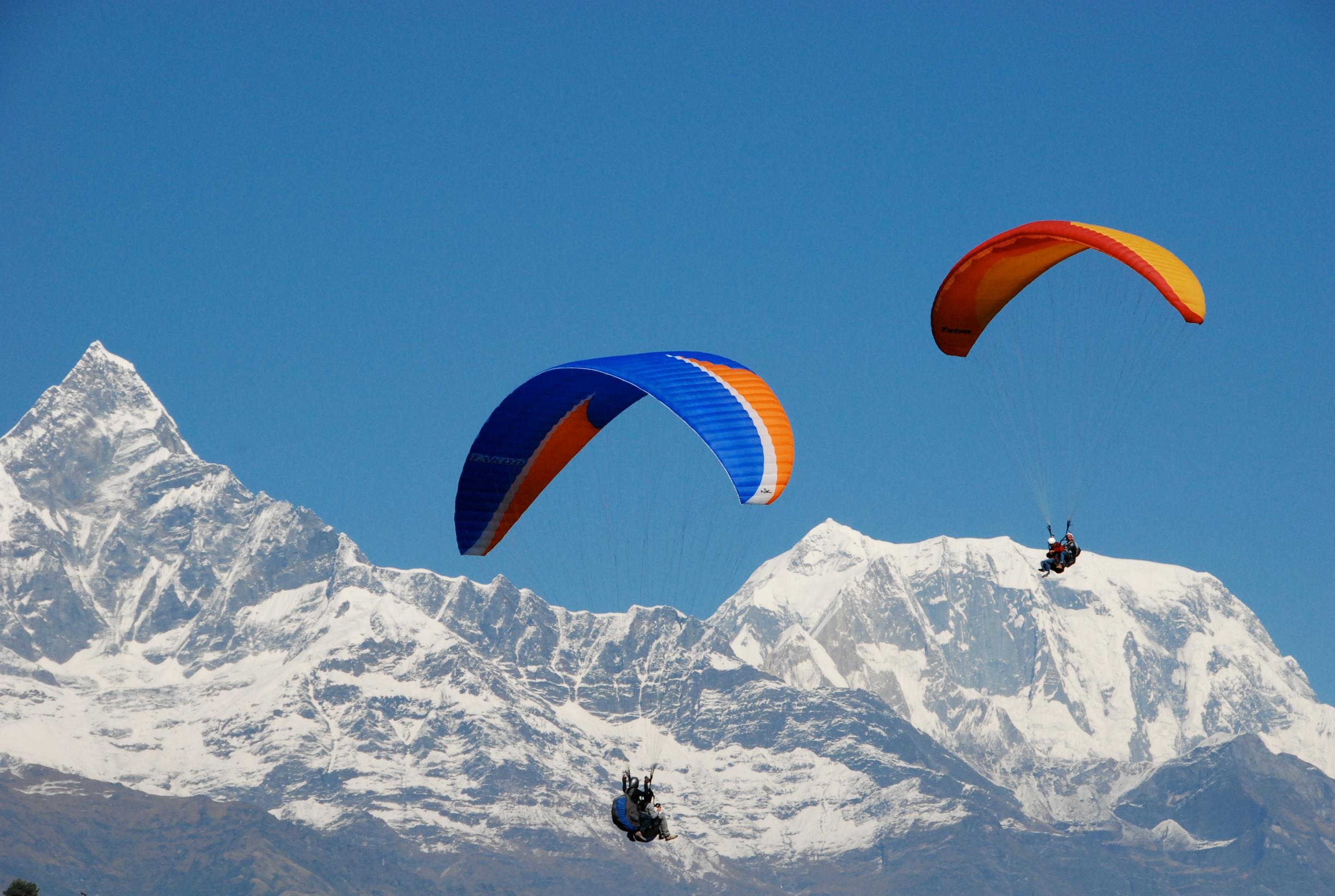 Pokhara Paragliding Flight with Aerial Media