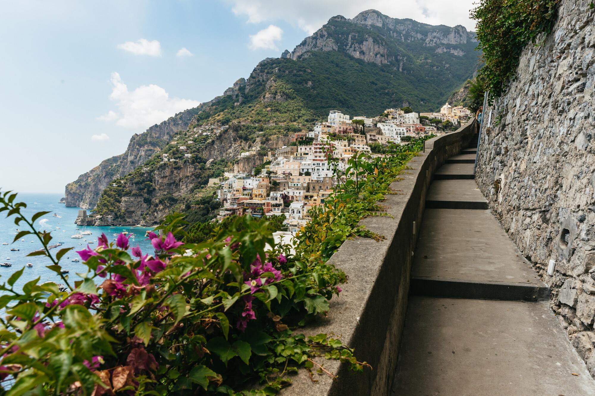 Rome to Amalfi Coast & Positano Day Trip with Optional Boat Cruise