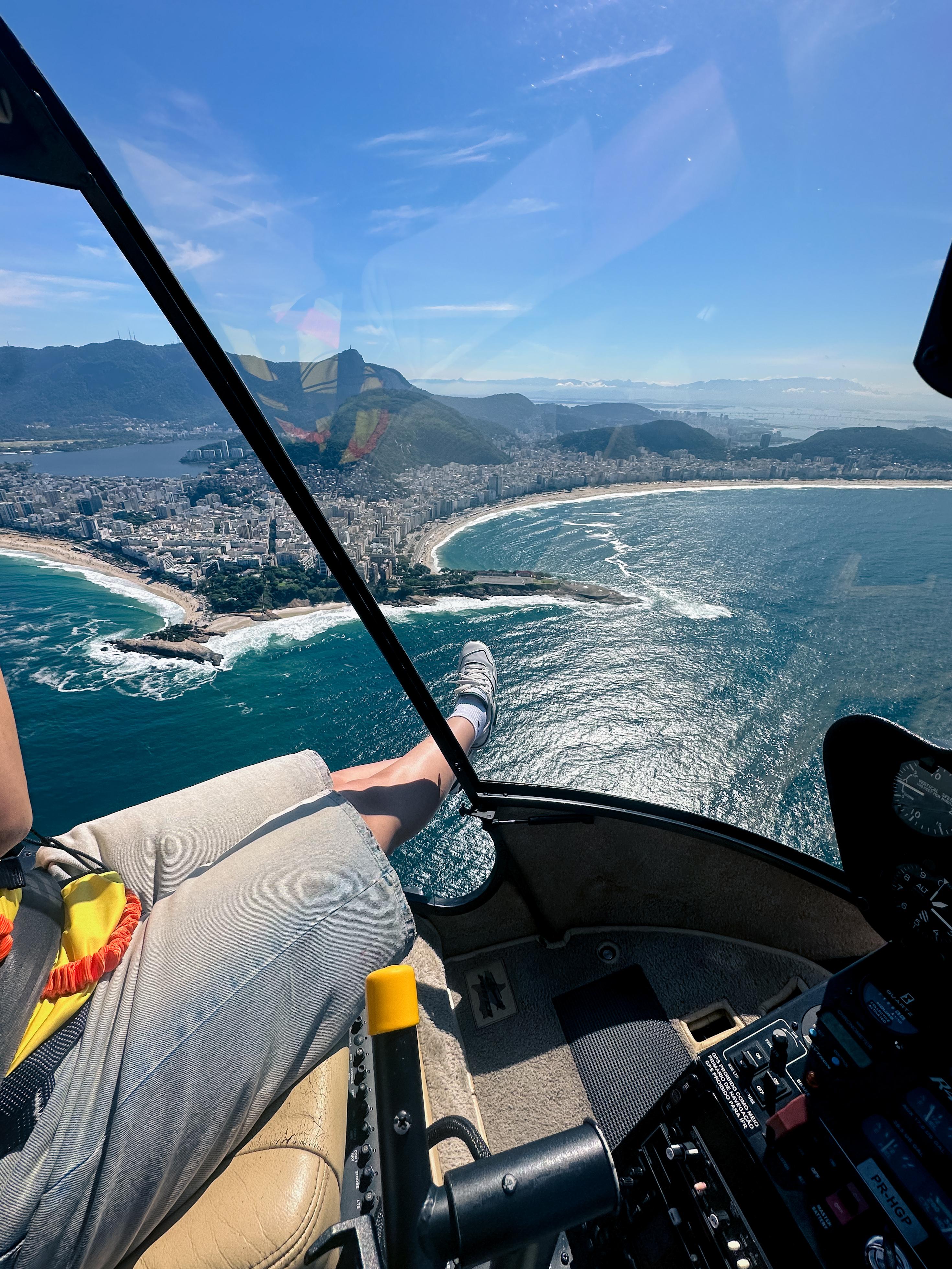Rio de Janeiro Doorless Helicopter Adventure