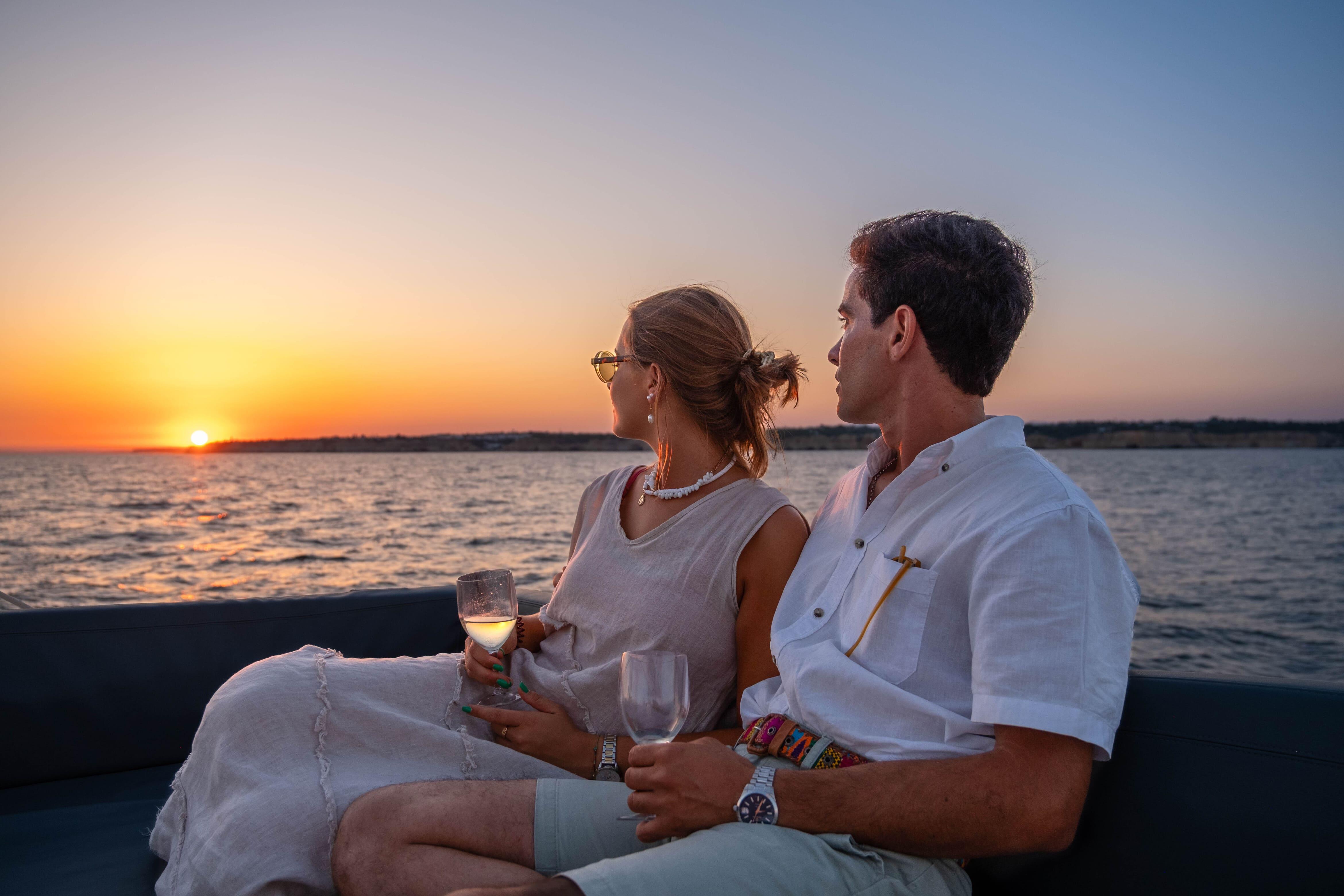 Algarve Sunset Catamaran with Food Tasting & Live DJ