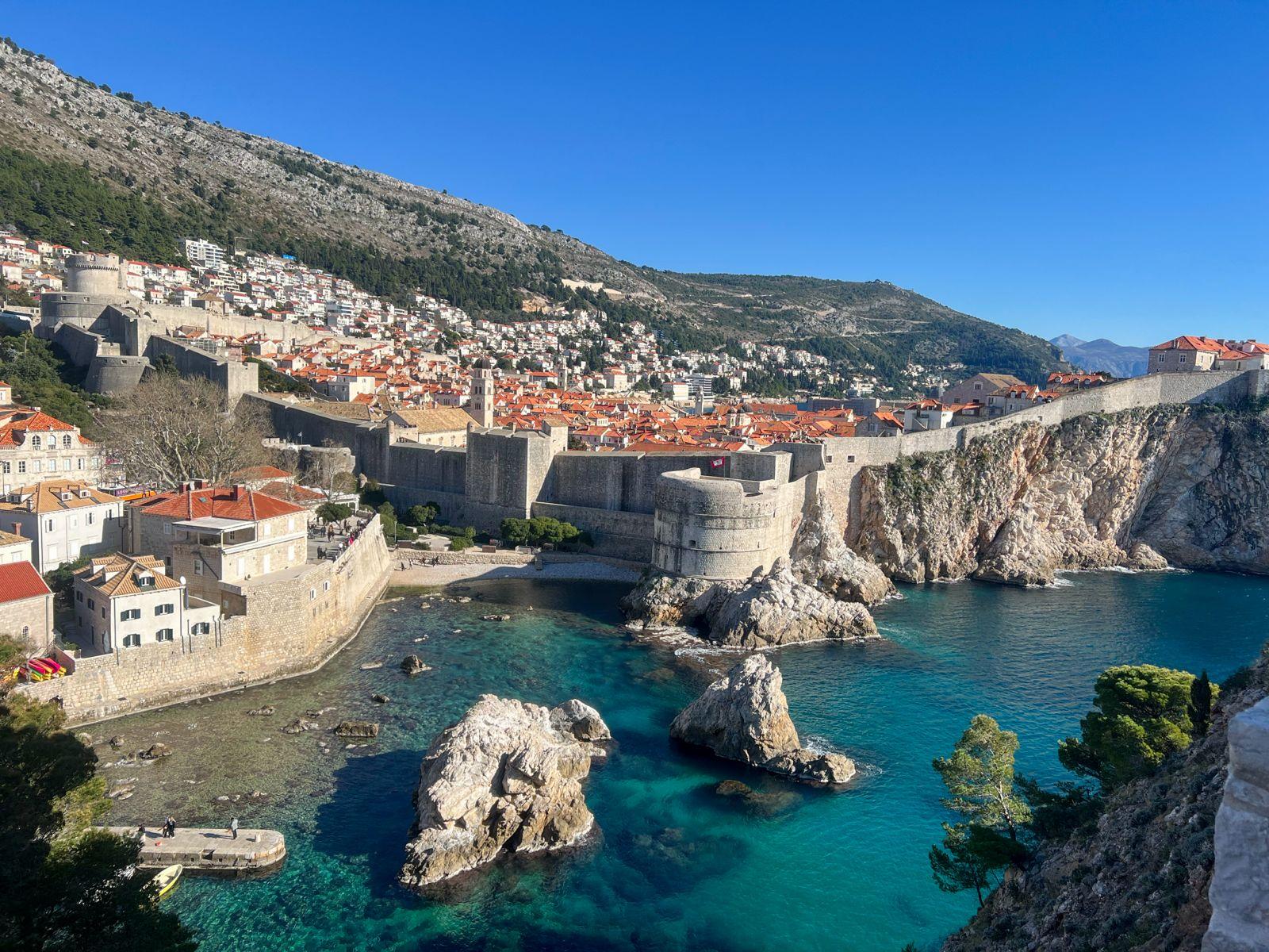 Dubrovnik City Walls Old Town terracotta rooftops Adriatic view — image 15