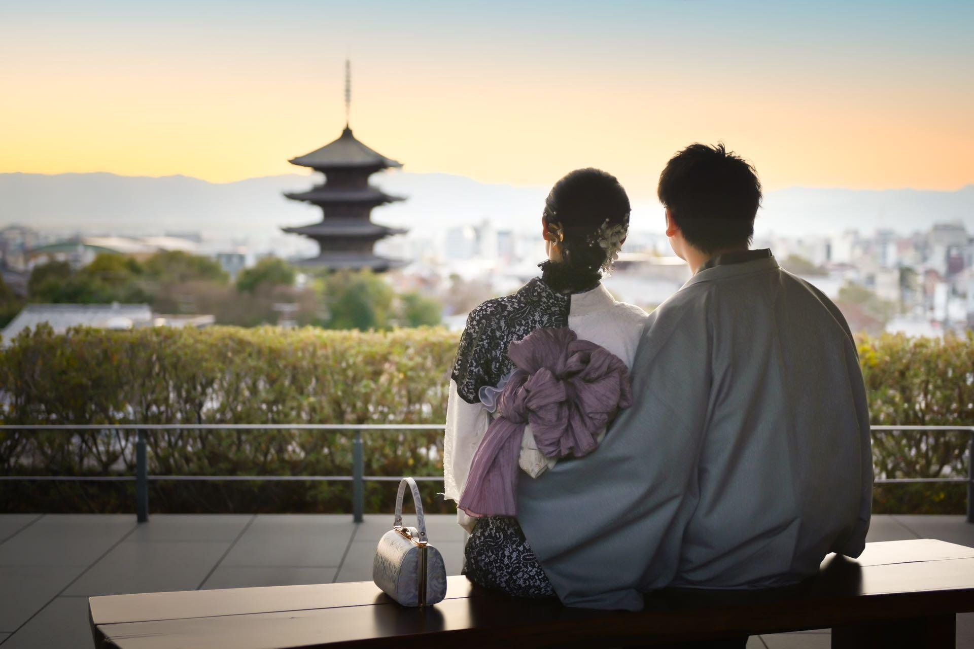 Aluguel de Kimono e Yukata em Kiyomizu-dera, Quioto