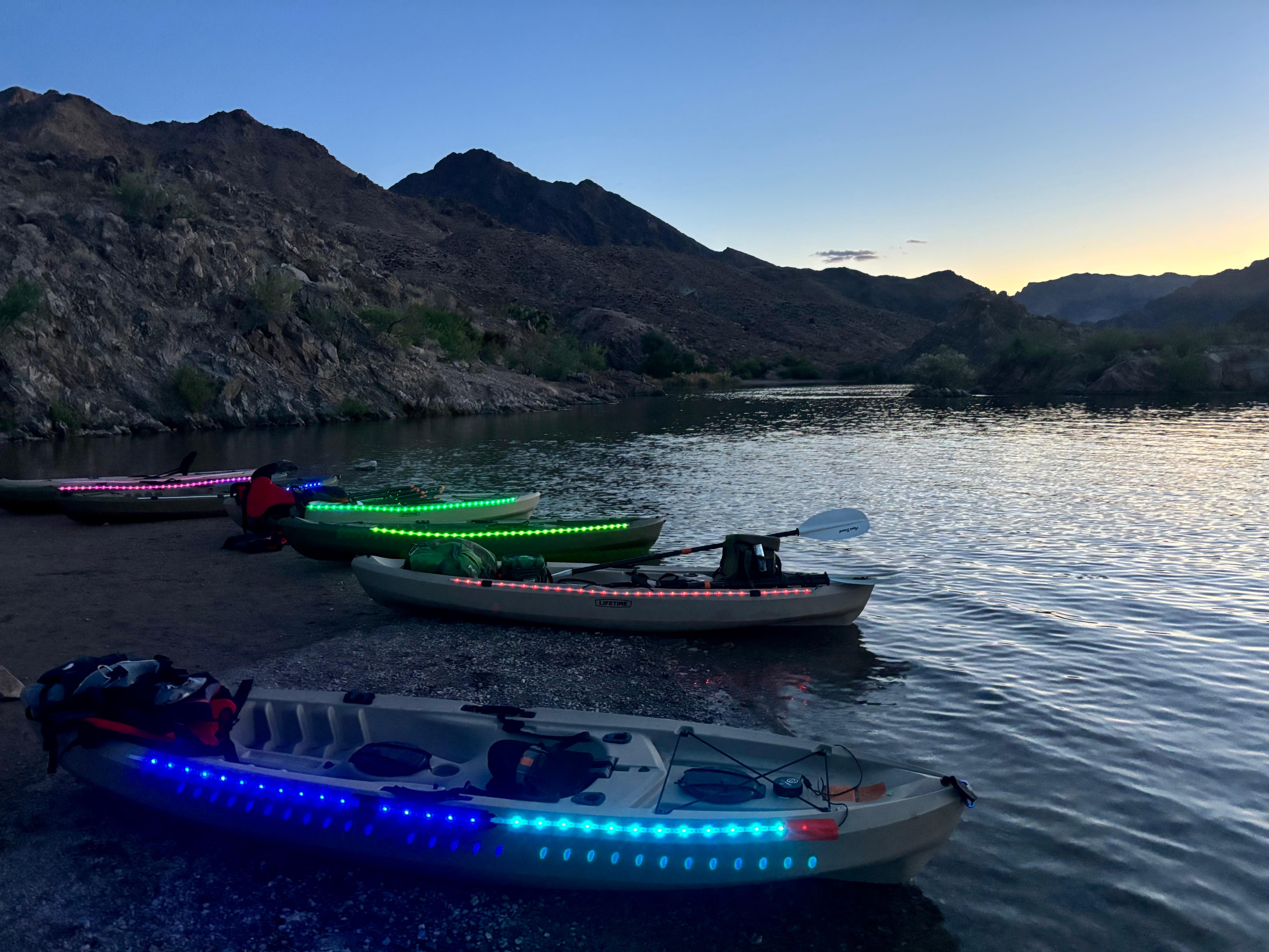 Emerald Cave Sunset Kayak Tour from Willow Beach