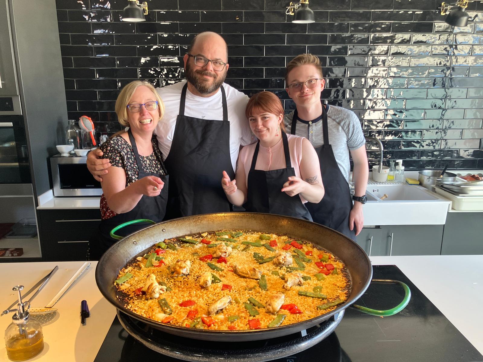 Madrid Cooking Workshop: Paella, Sangria & Churros
