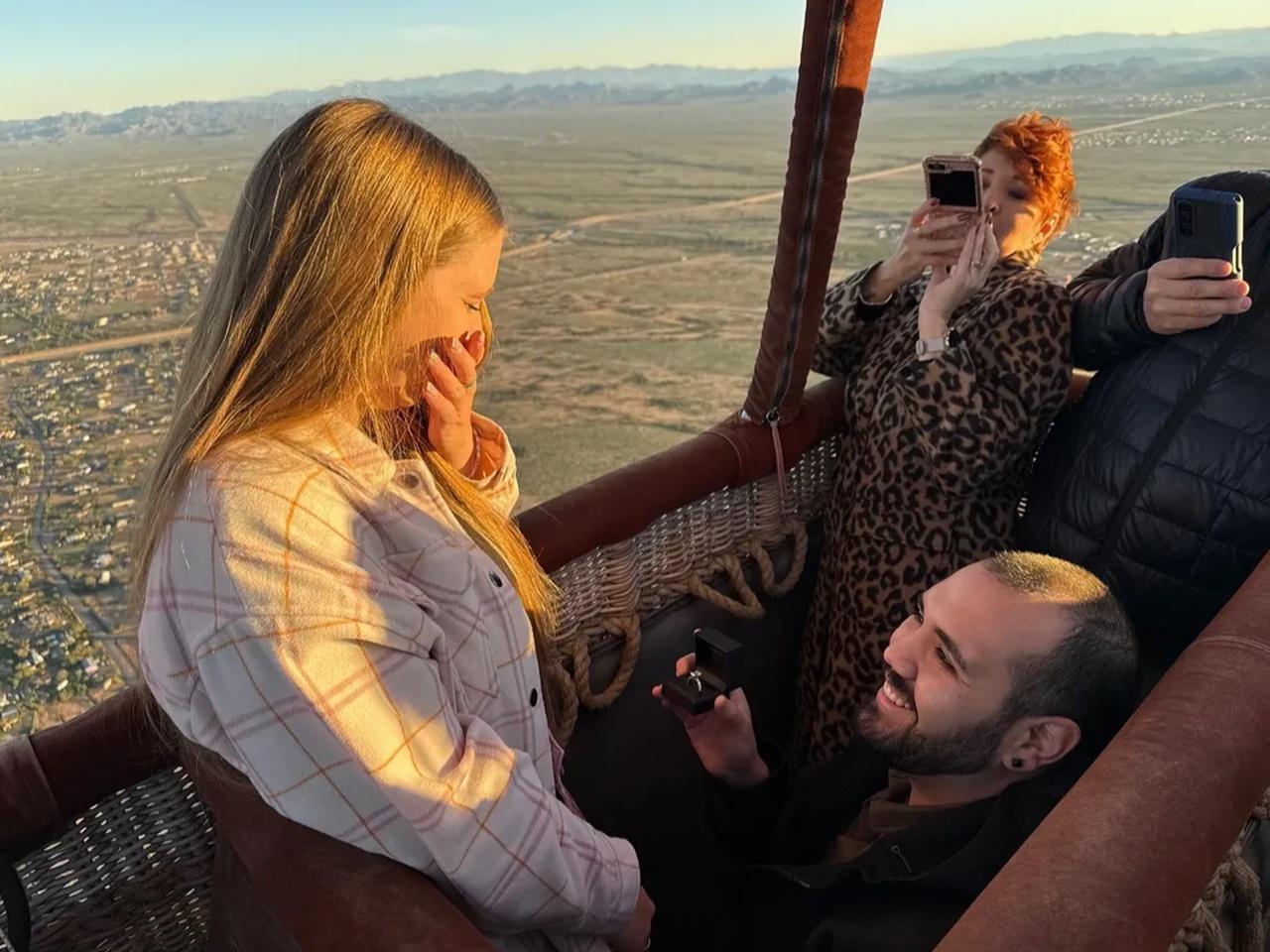 Sonoran Desert Sunrise Hot Air Balloon Flight from Phoenix