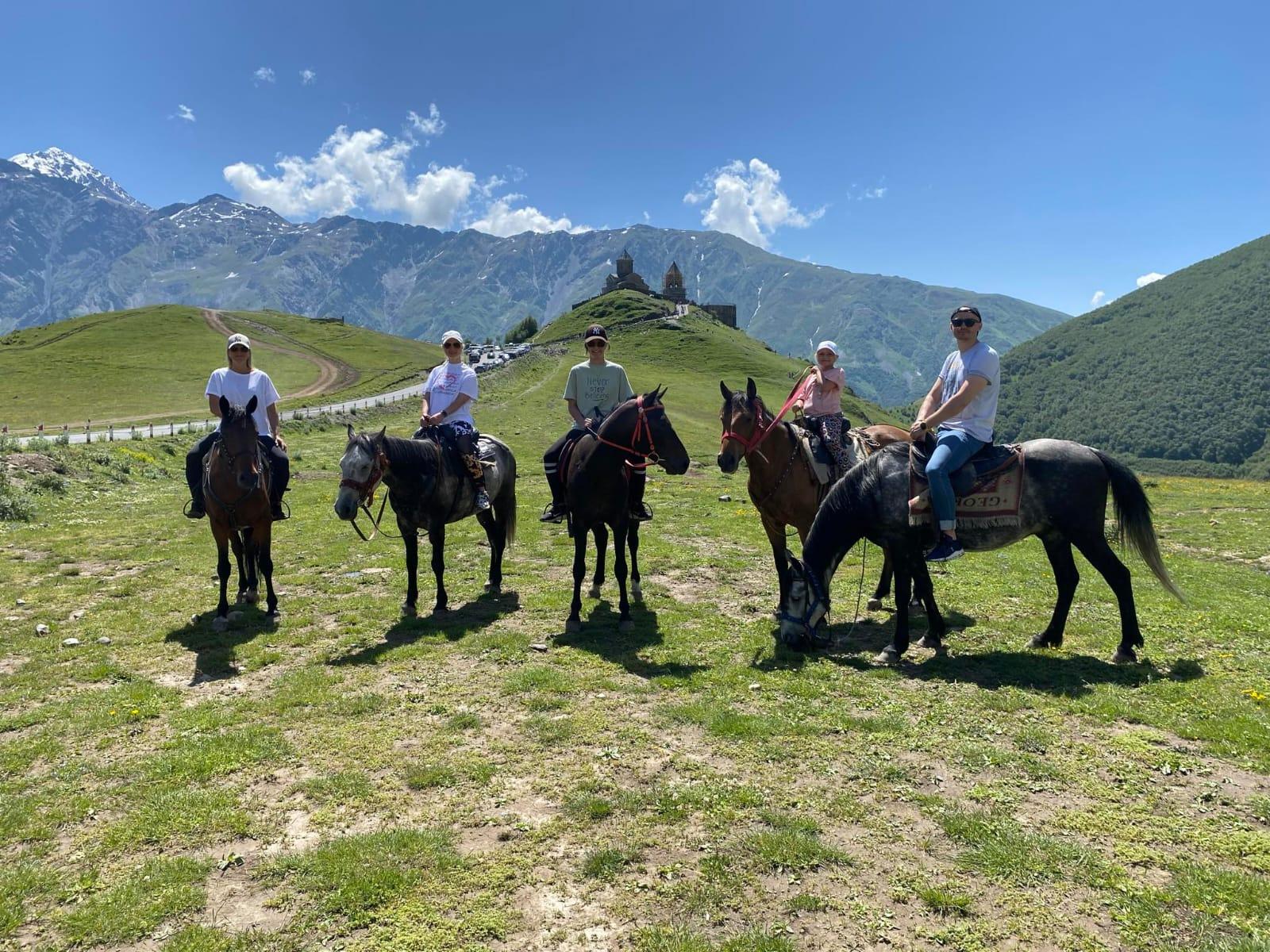 Horseback Ride to Gergeti Trinity Church