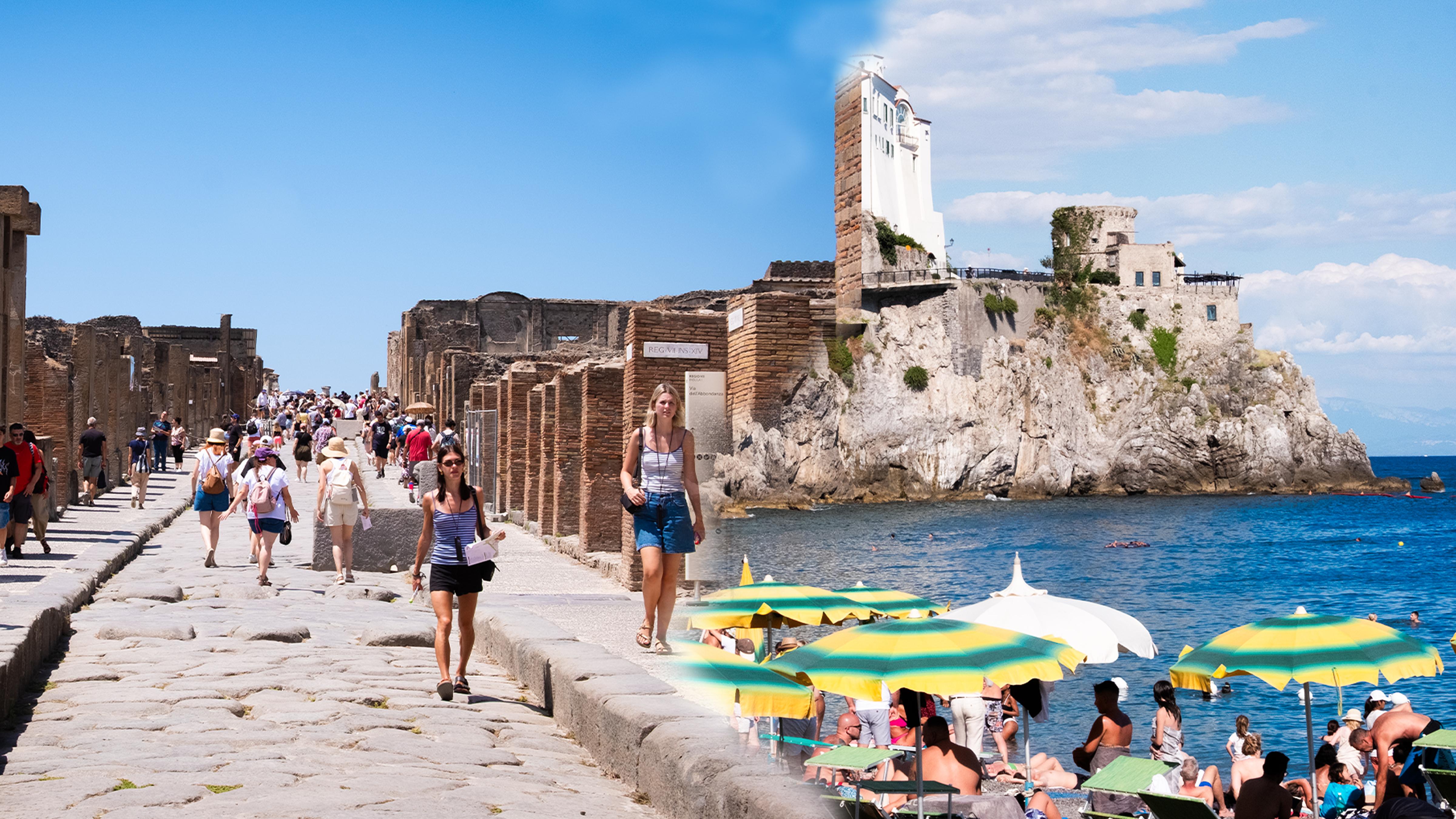 Pompeii and Sorrento Day Tour from Rome