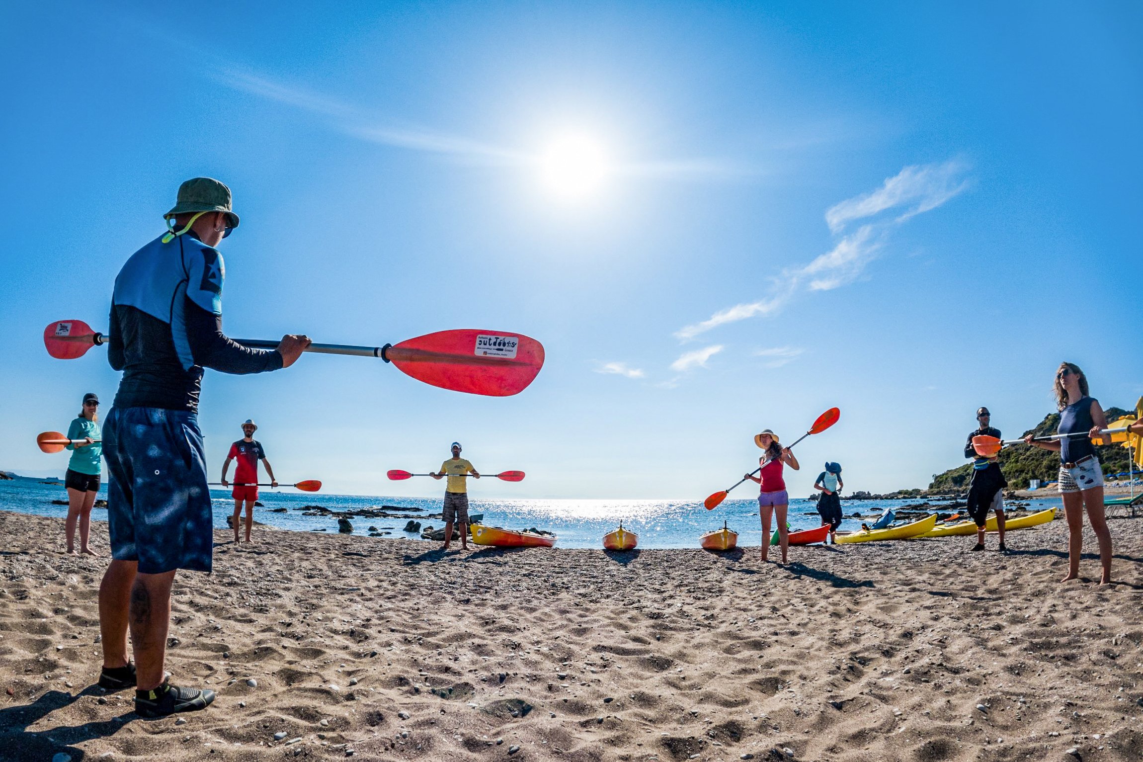 Rhodes Pirates Route: East Coast Sea Kayaking Adventure
