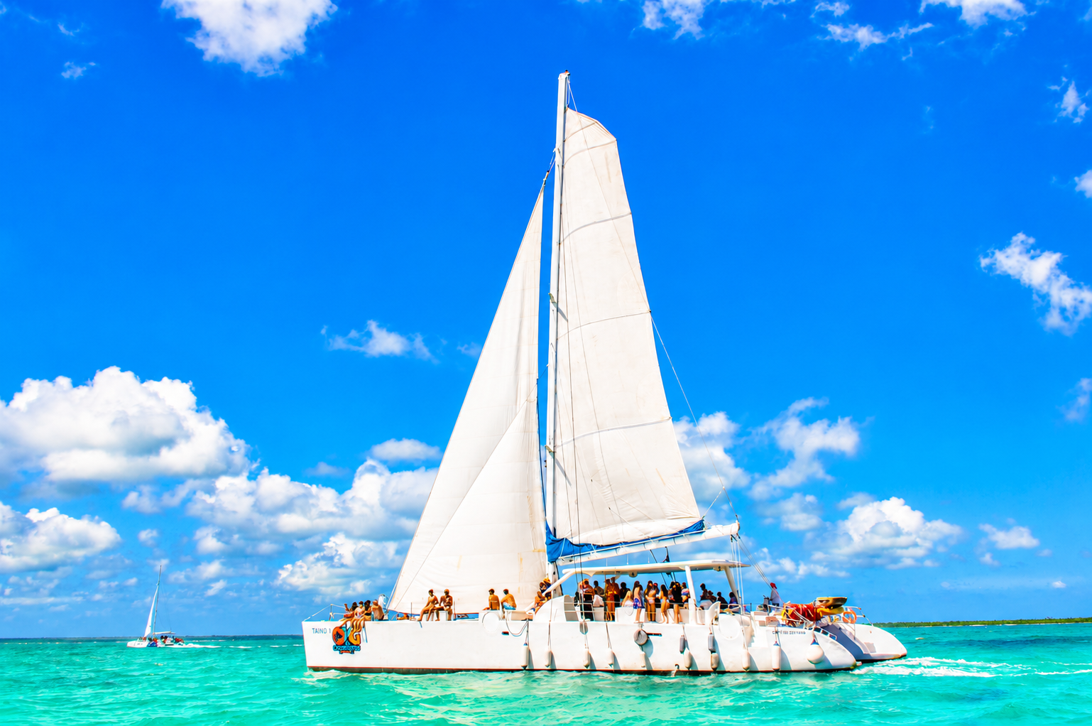 Saona Island Catamaran & Speedboat Expedition
