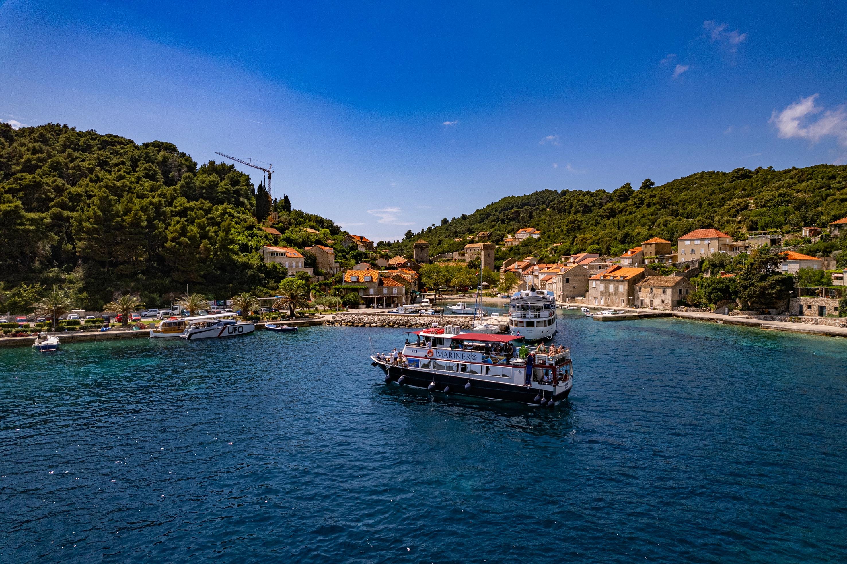 Elaphite Islands Day Cruise from Dubrovnik with Drinks & Optional Lunch