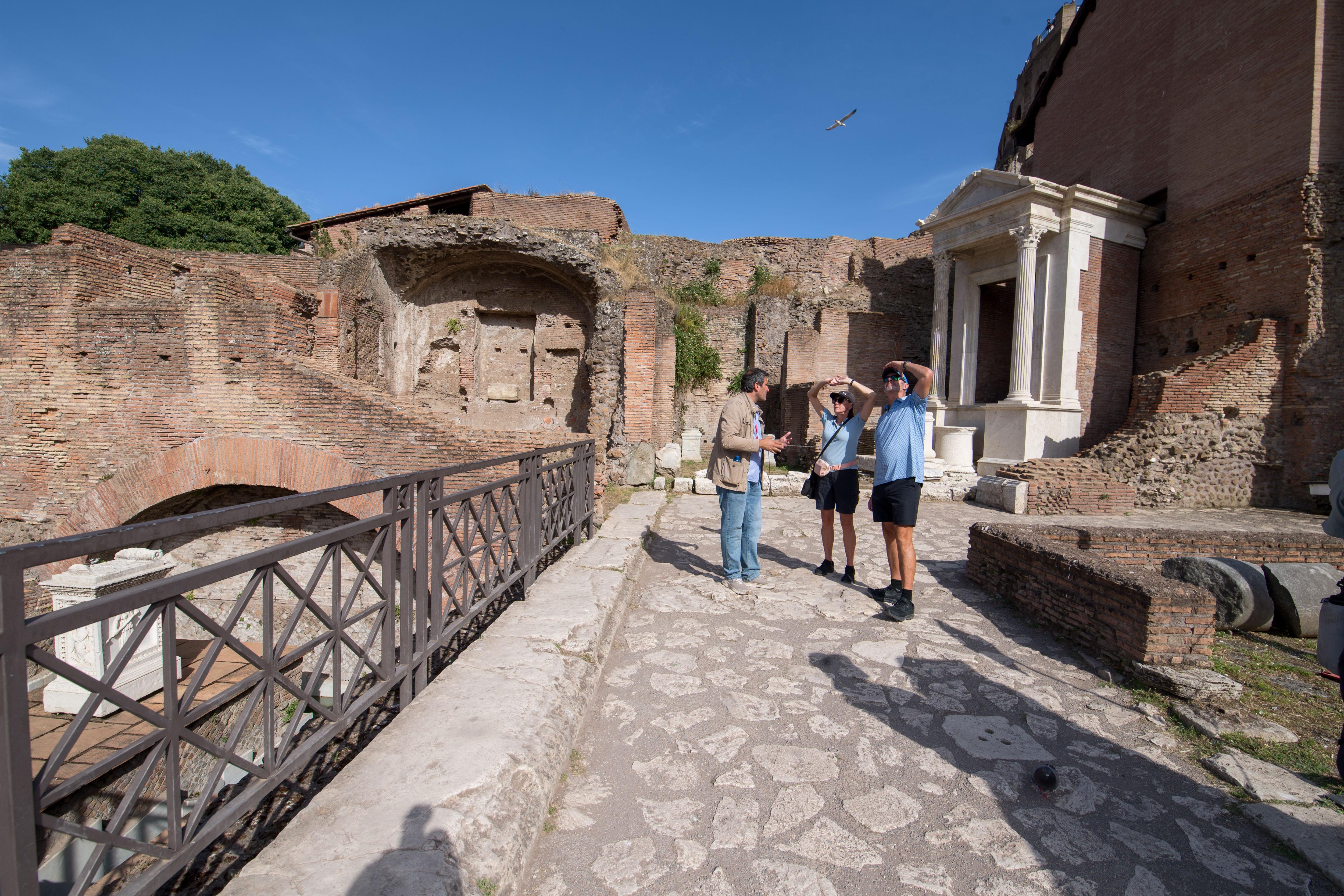 Private Archaeological Colosseum & Forum Tour