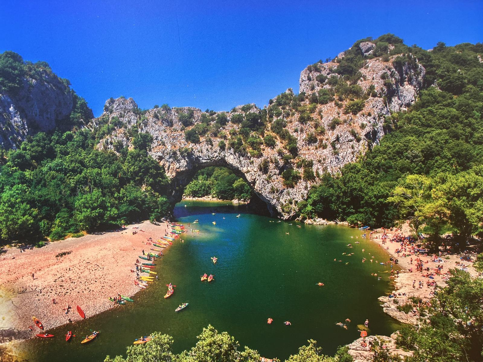 Ardèche River Canoe Trip with Pont d'Arc