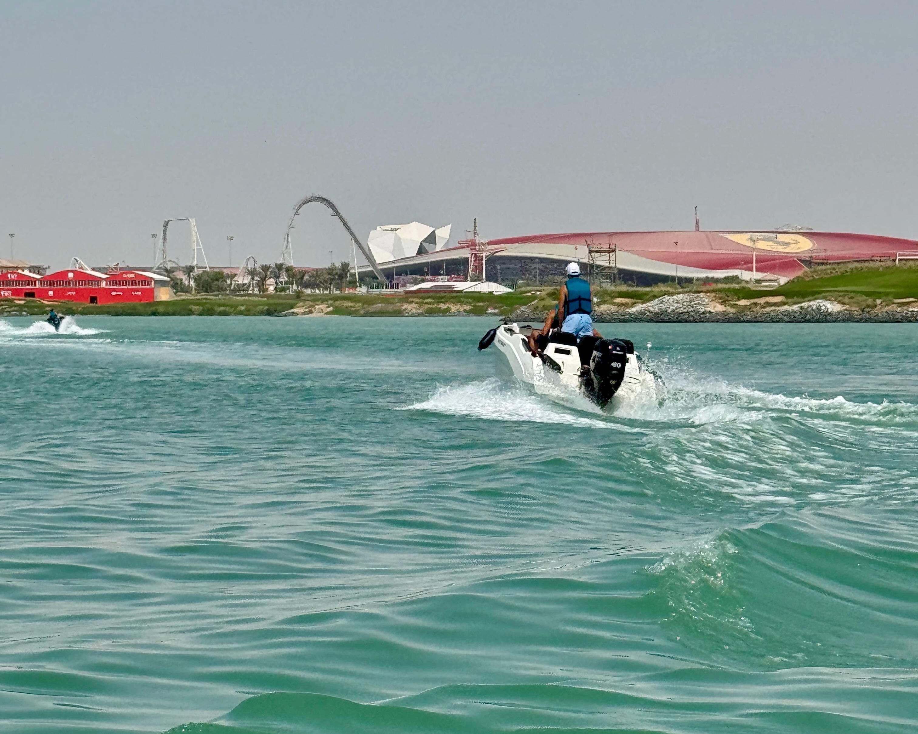Yas Island Self-Drive Speedboat Tour with GPS Audio Guide
