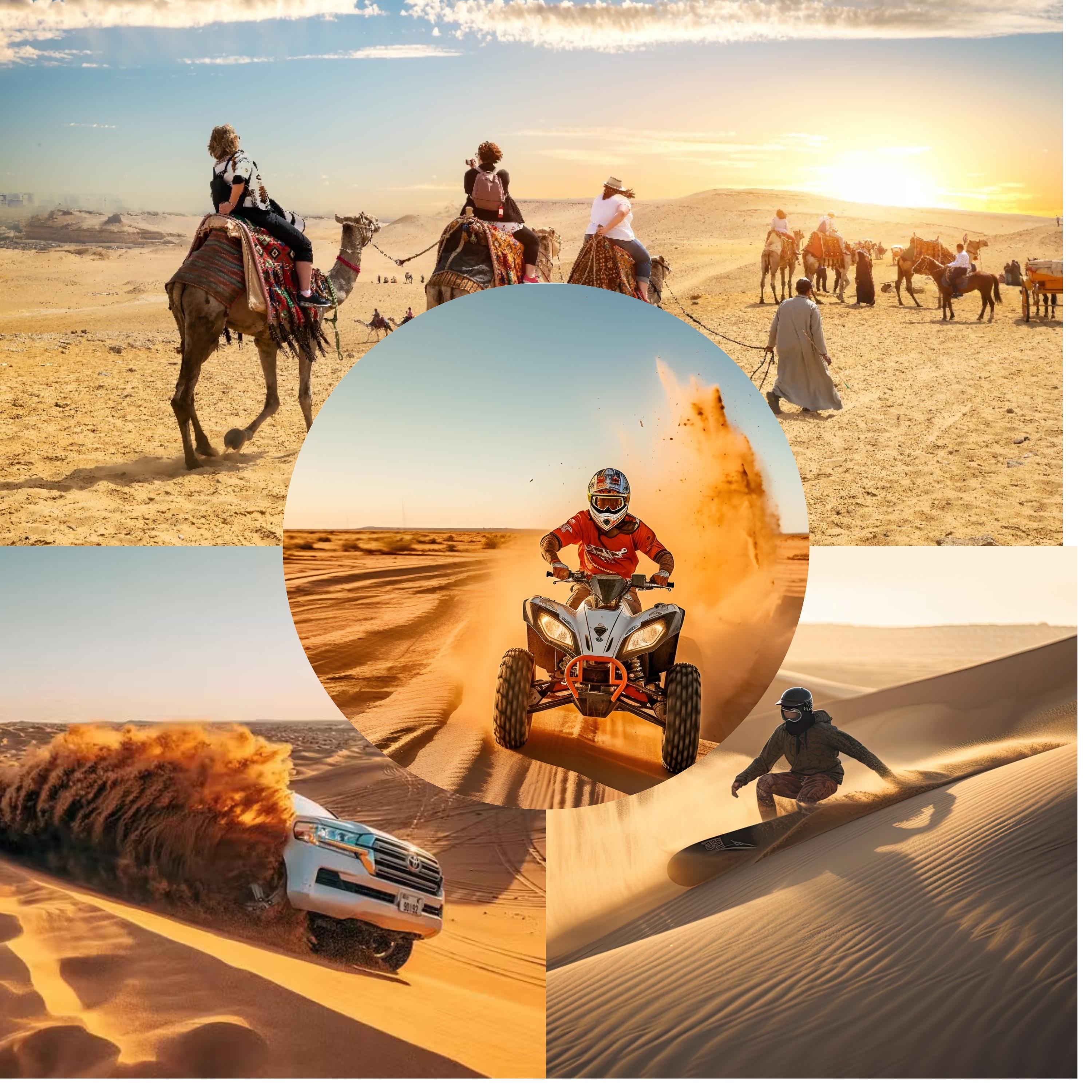Desert Safari with Quad Biking, Dune Bashing & Inland Sea