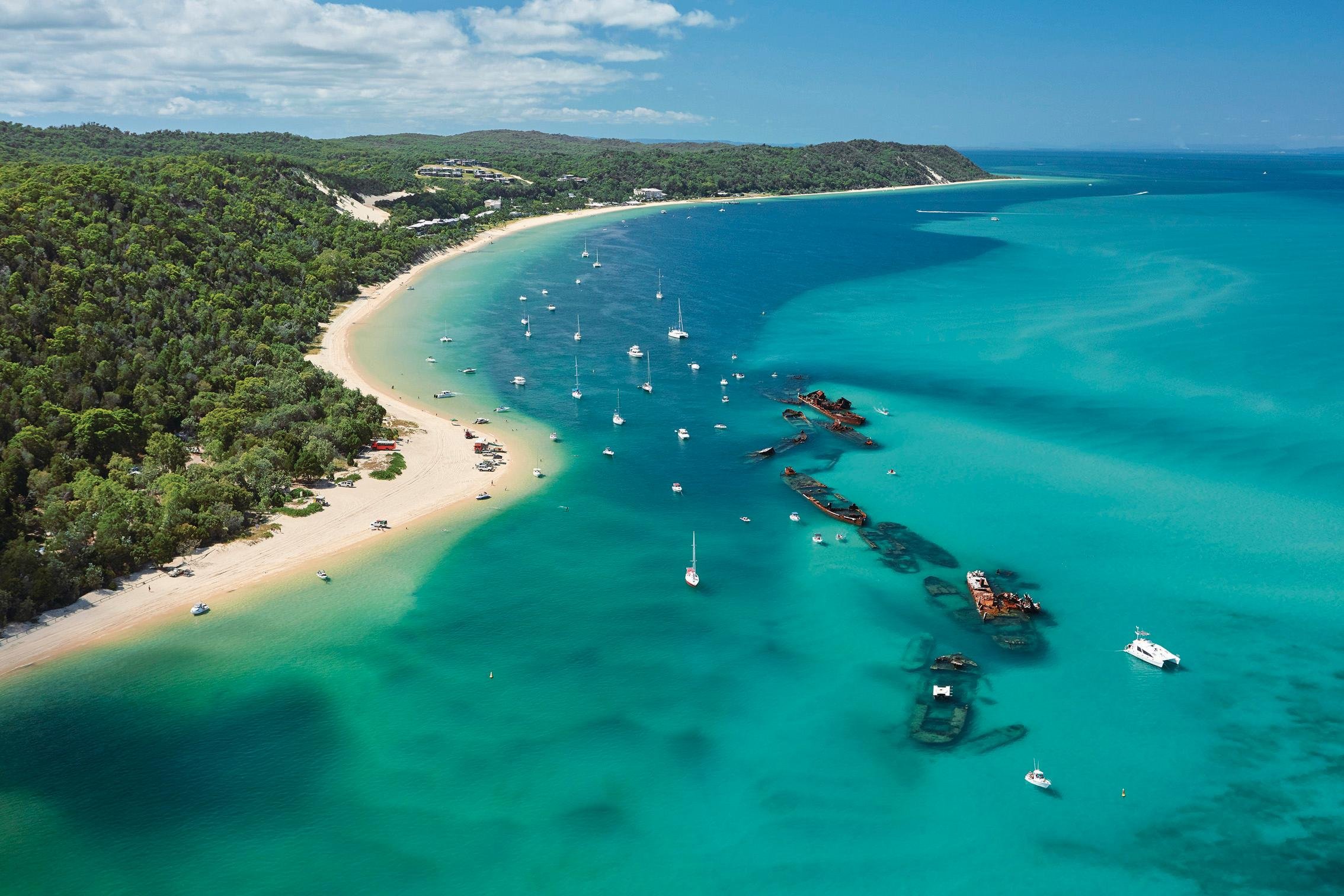 Moreton Island Tangalooma Day Trip with Desert Safari