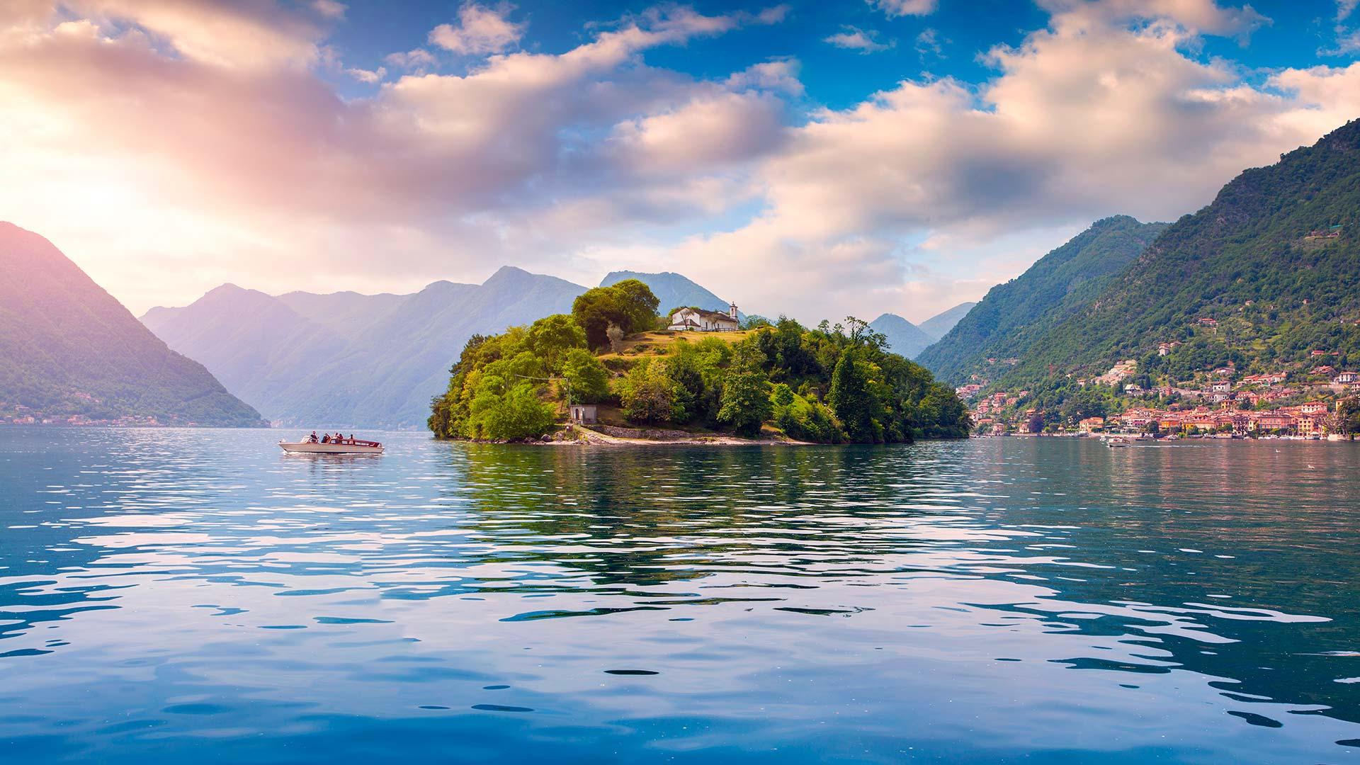 Lenno to Villa Balbianello: Express Boat & Garden Entry