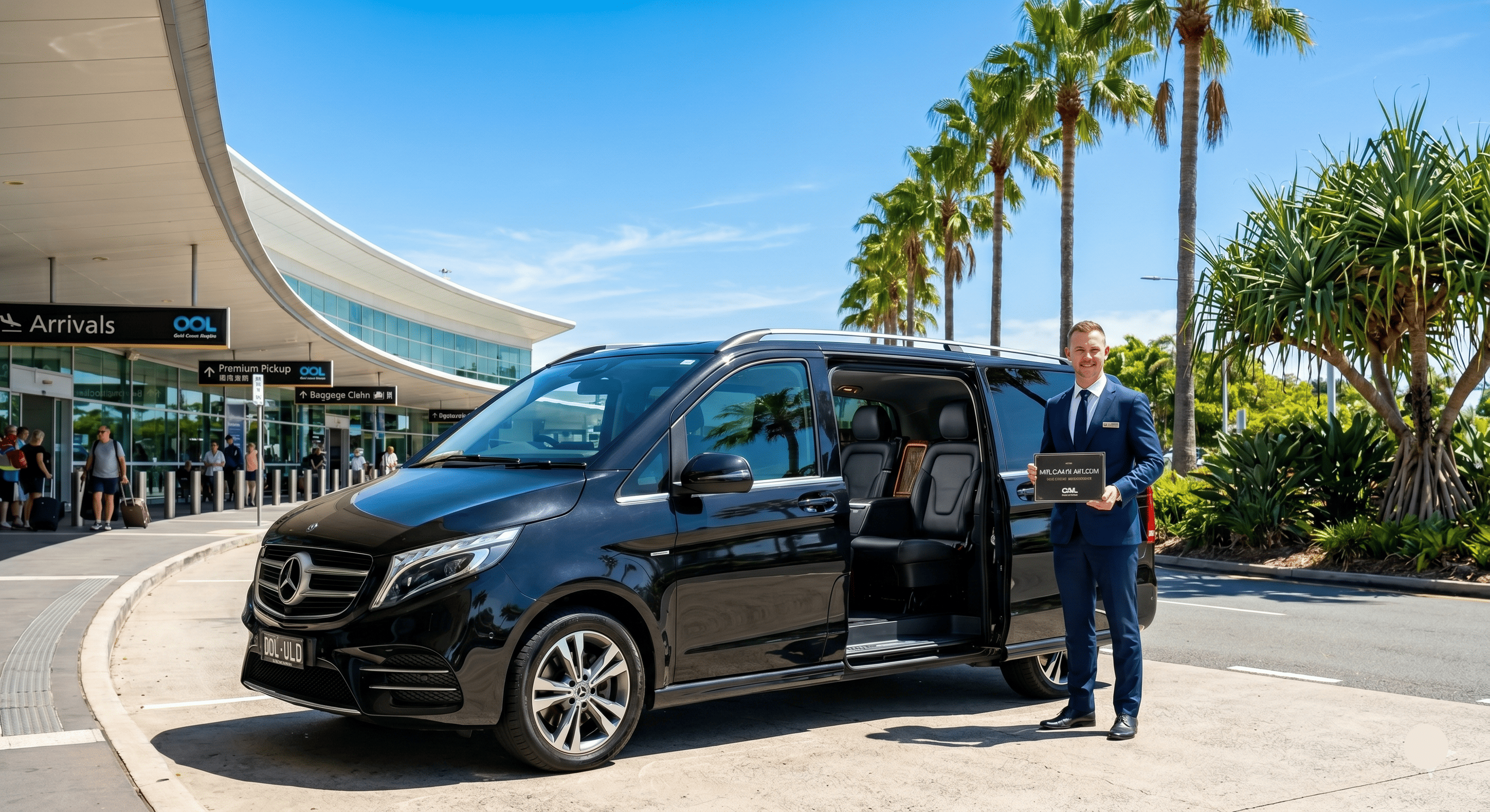 Private Airport Transfer: Gold Coast OOL to City Hotels