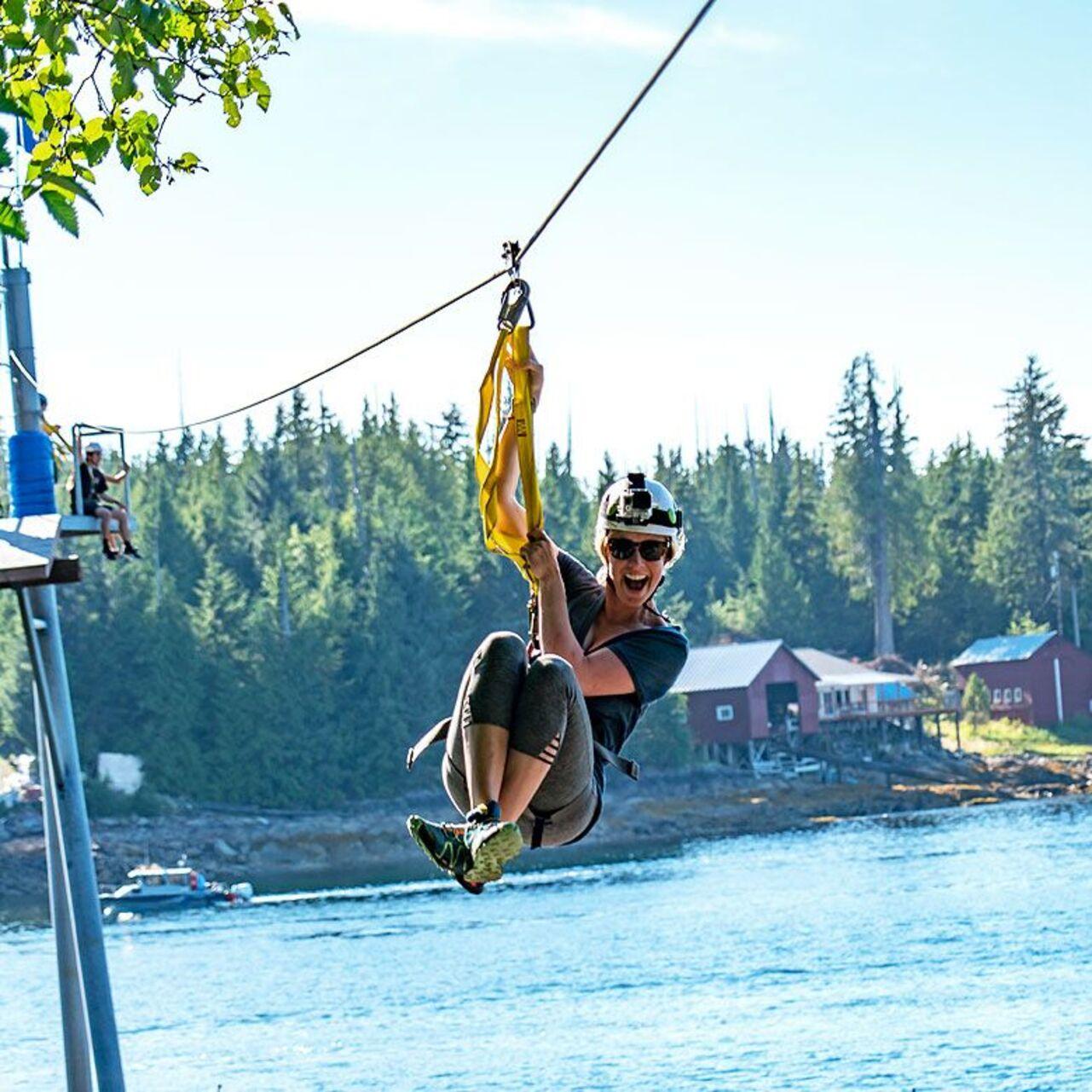 Ketchikan Forest Zipline & Climbing Tower Adventure