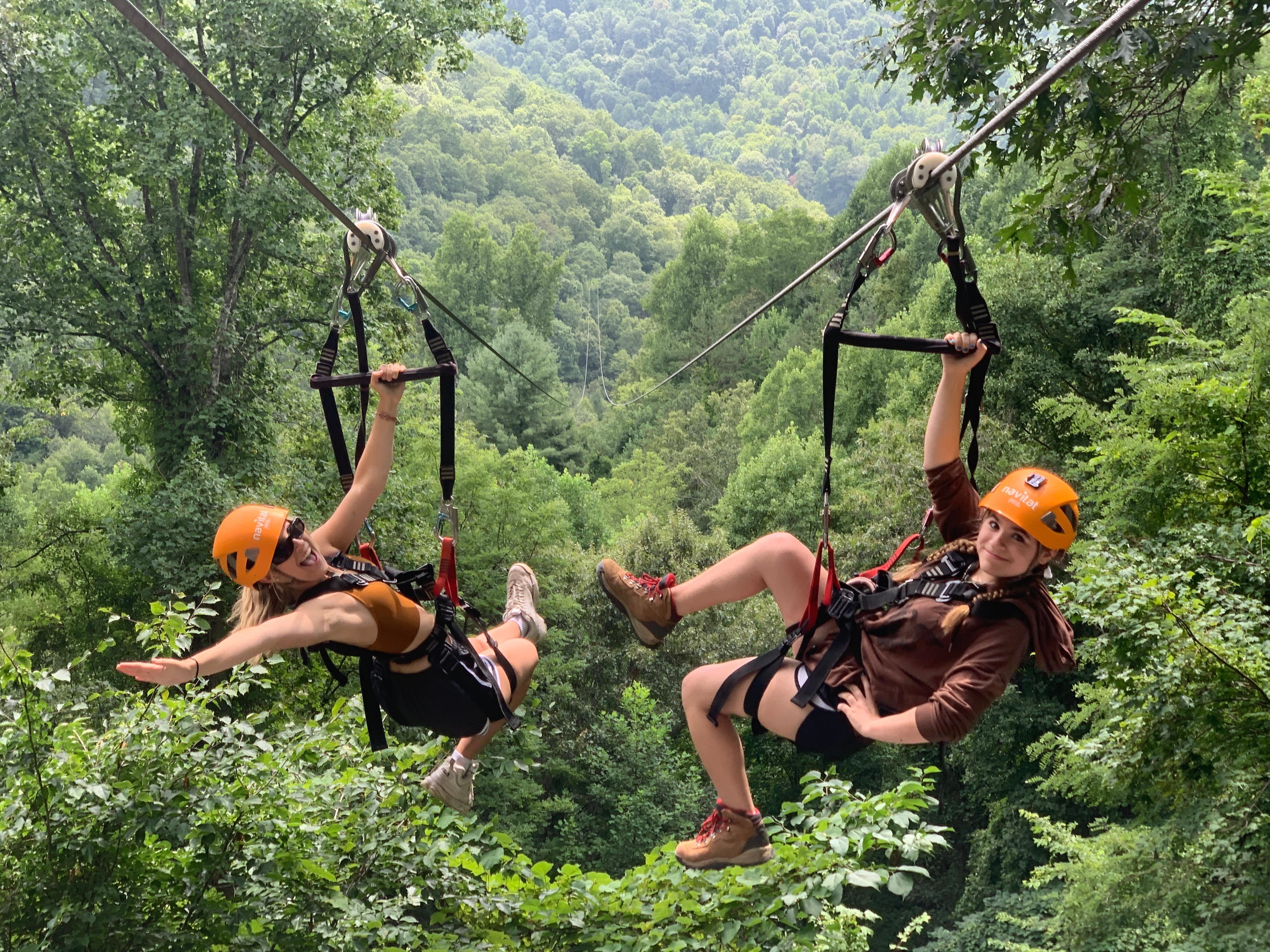 Blue Ridge Mountains Mountaintop Zipline Adventure