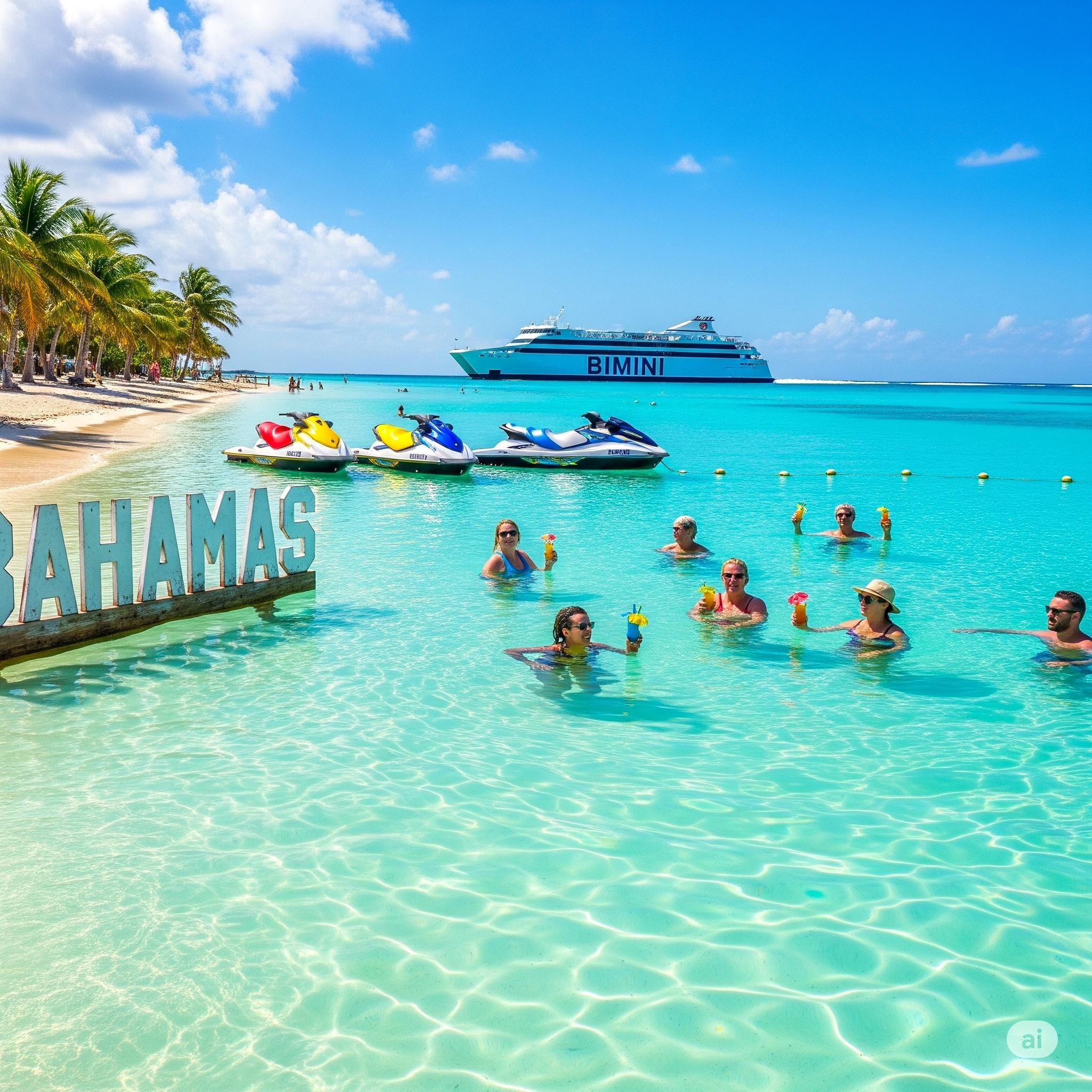 Bahamas Day Escape: Bimini or Grand Bahama Ferry