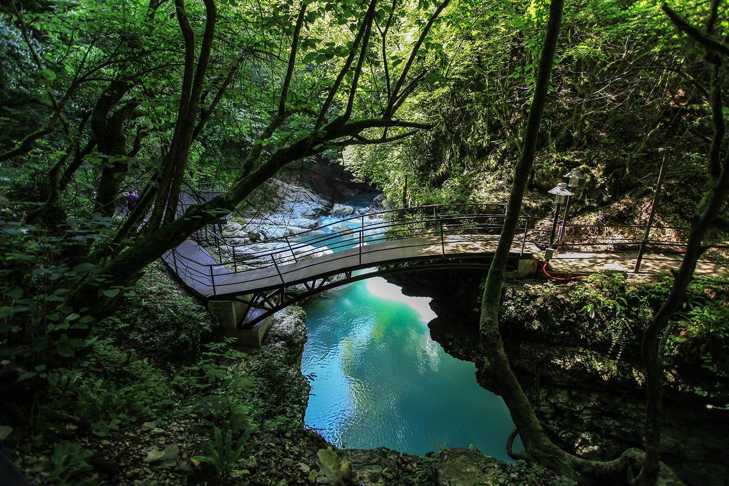 From Batumi: Martvili Canyon, Prometheus Cave & Nokalakevi Hot Springs Tour
