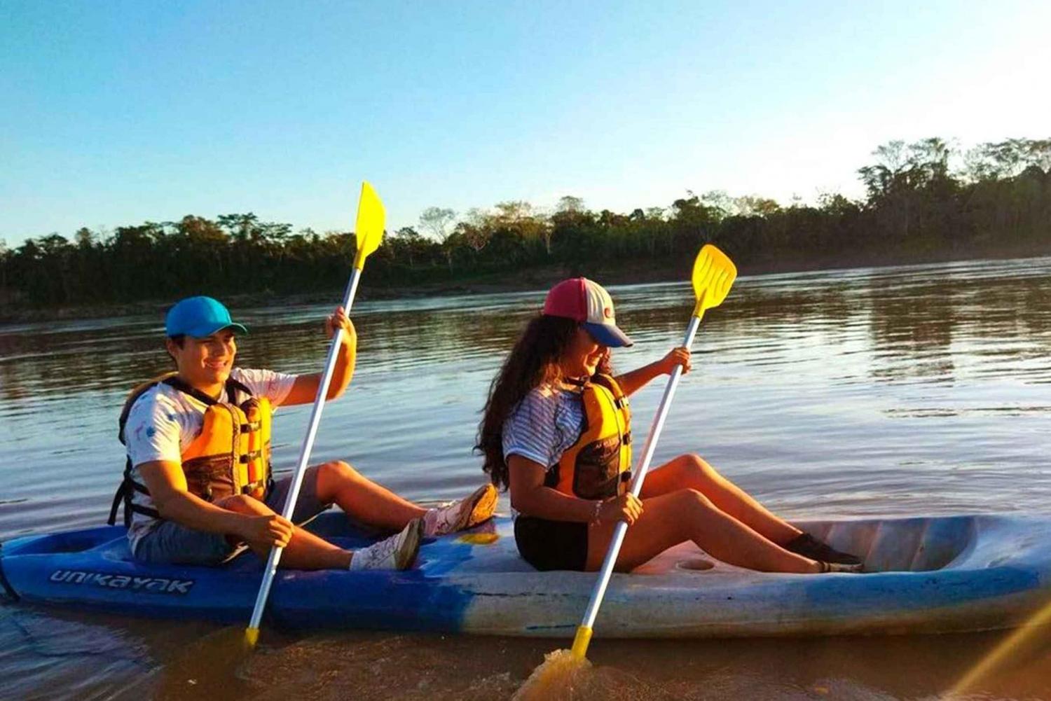 Puerto Maldonado Kayak Adventure & Monkey Island Day Trip