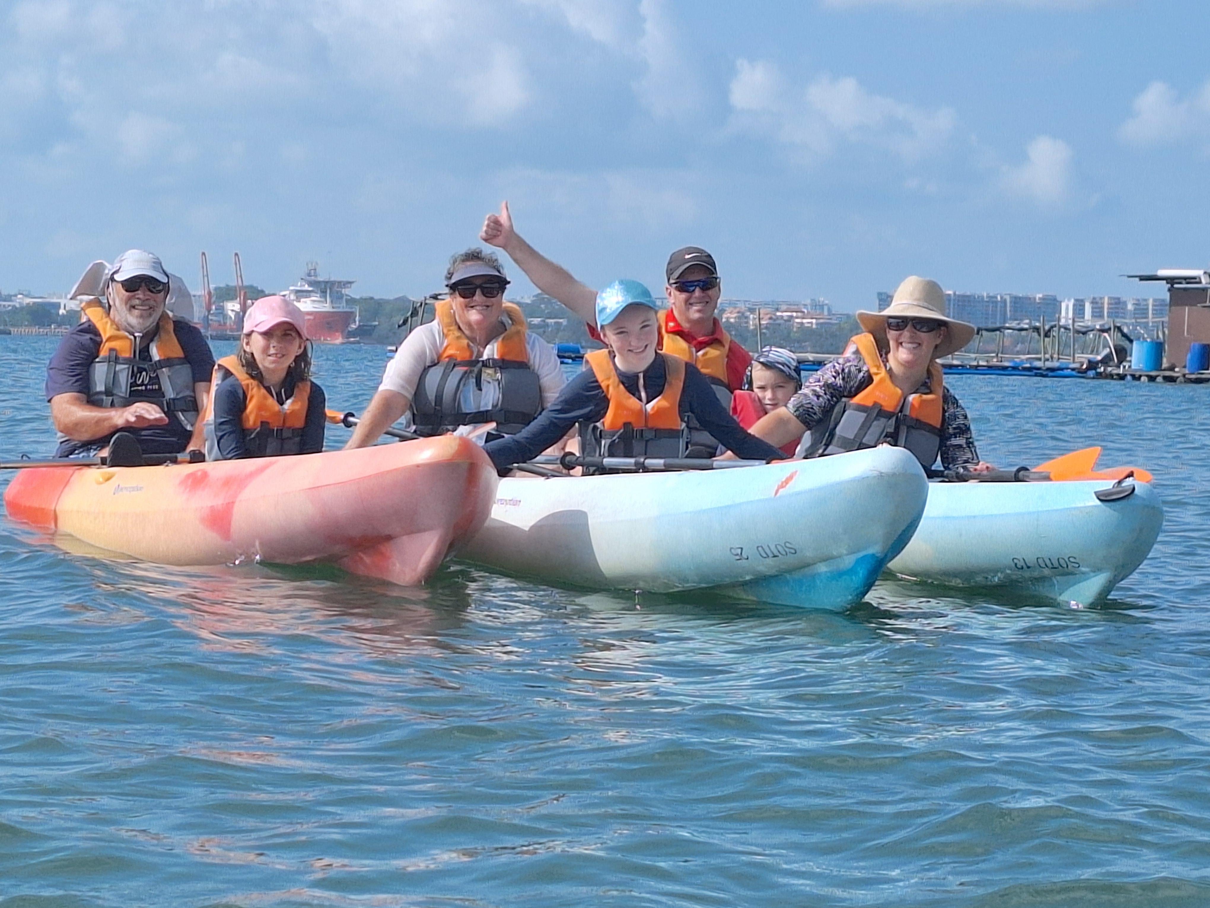 Ketam Island Sea Kayaking Adventure from Pulau Ubin