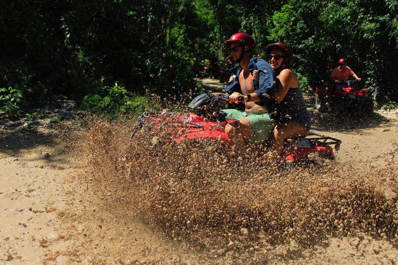 Tulum Jungle ATV, Zipline & Cenote Half-Day Adventure
