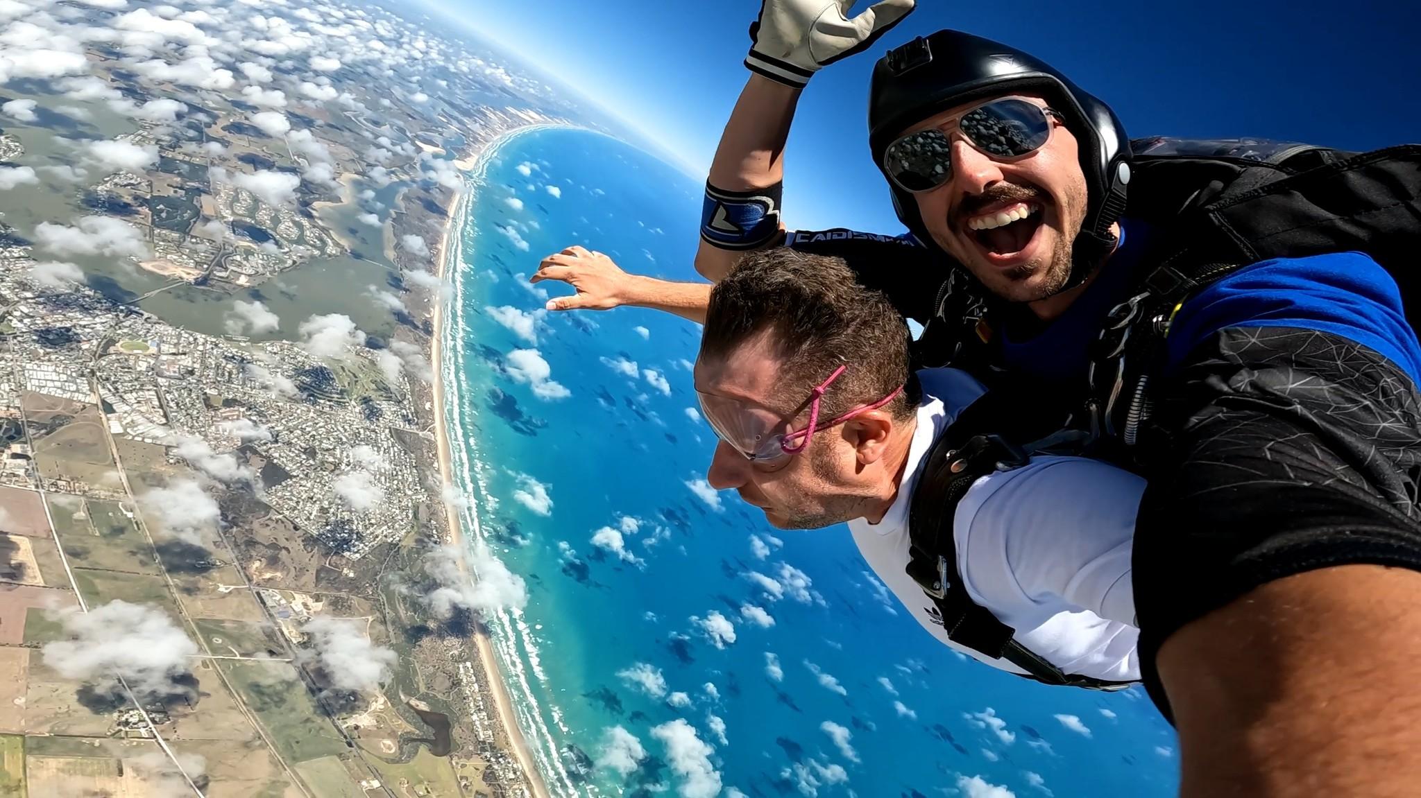 Tandem Skydive Over Goolwa's Southern Coast