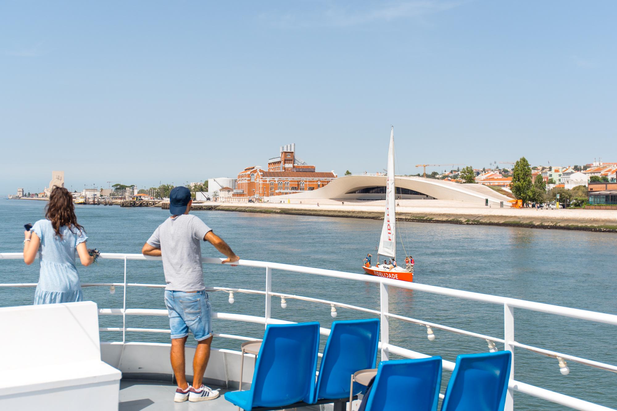 Lisbon Tagus River Cruise with Welcome Drink