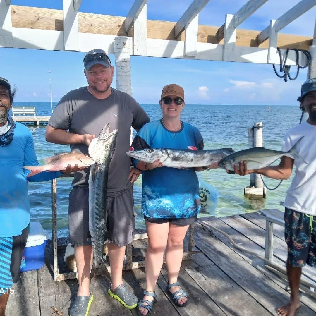 Full-Day Fishing Adventure in Caye Caulker with Lunch