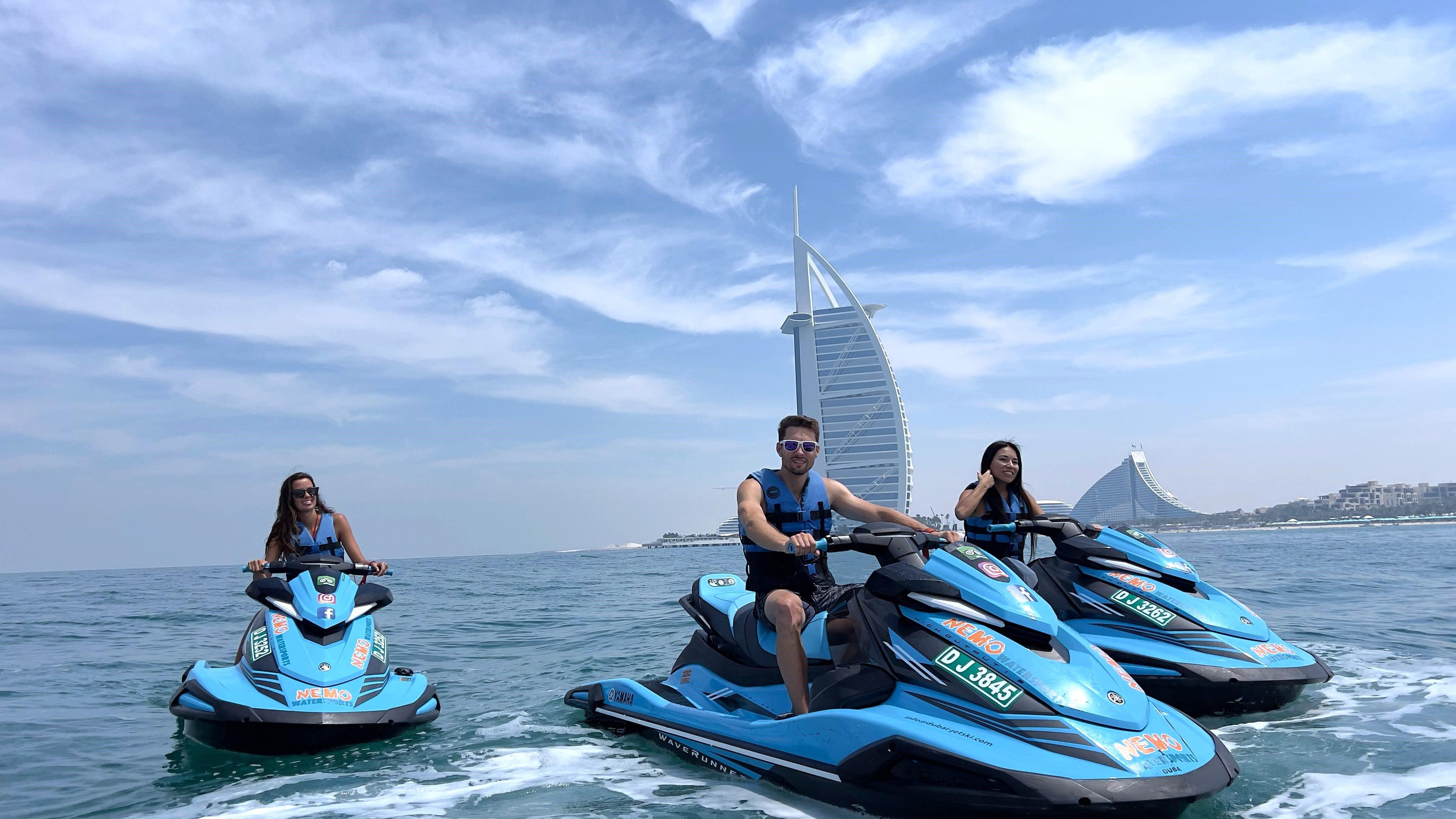 Dubai Jet Ski Adventure: Burj Al Arab & Jumeirah Beach