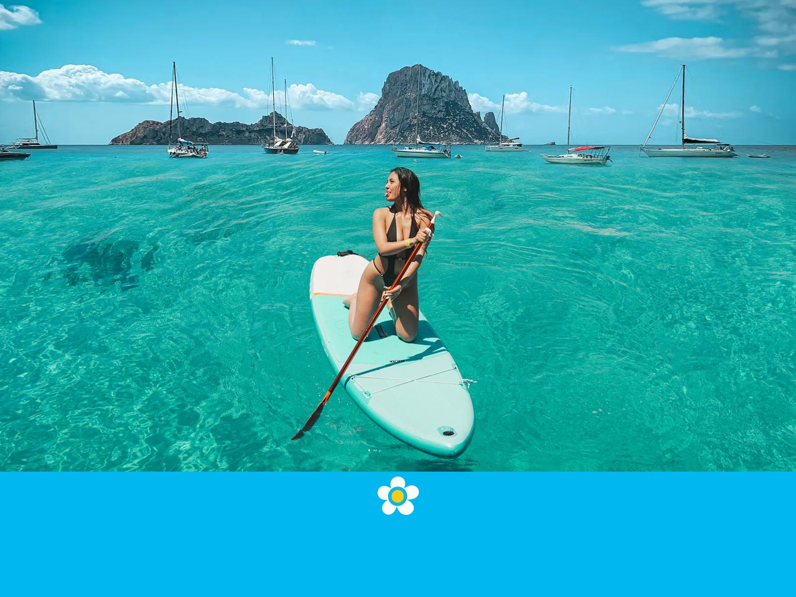 Ibiza to Formentera Catamaran Cruise with Open Bar & Lunch