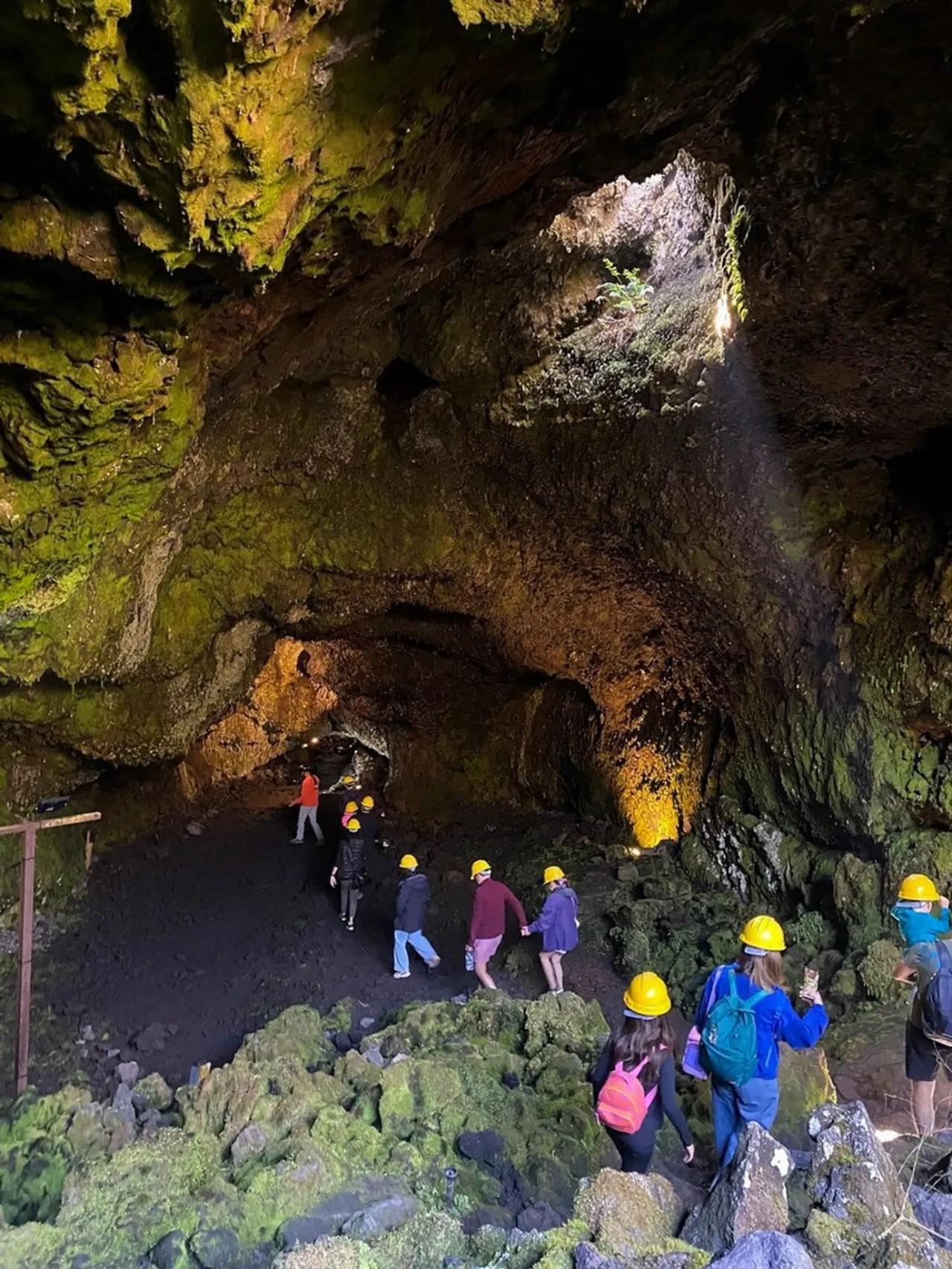 Villarrica Volcanic Caves Exploration