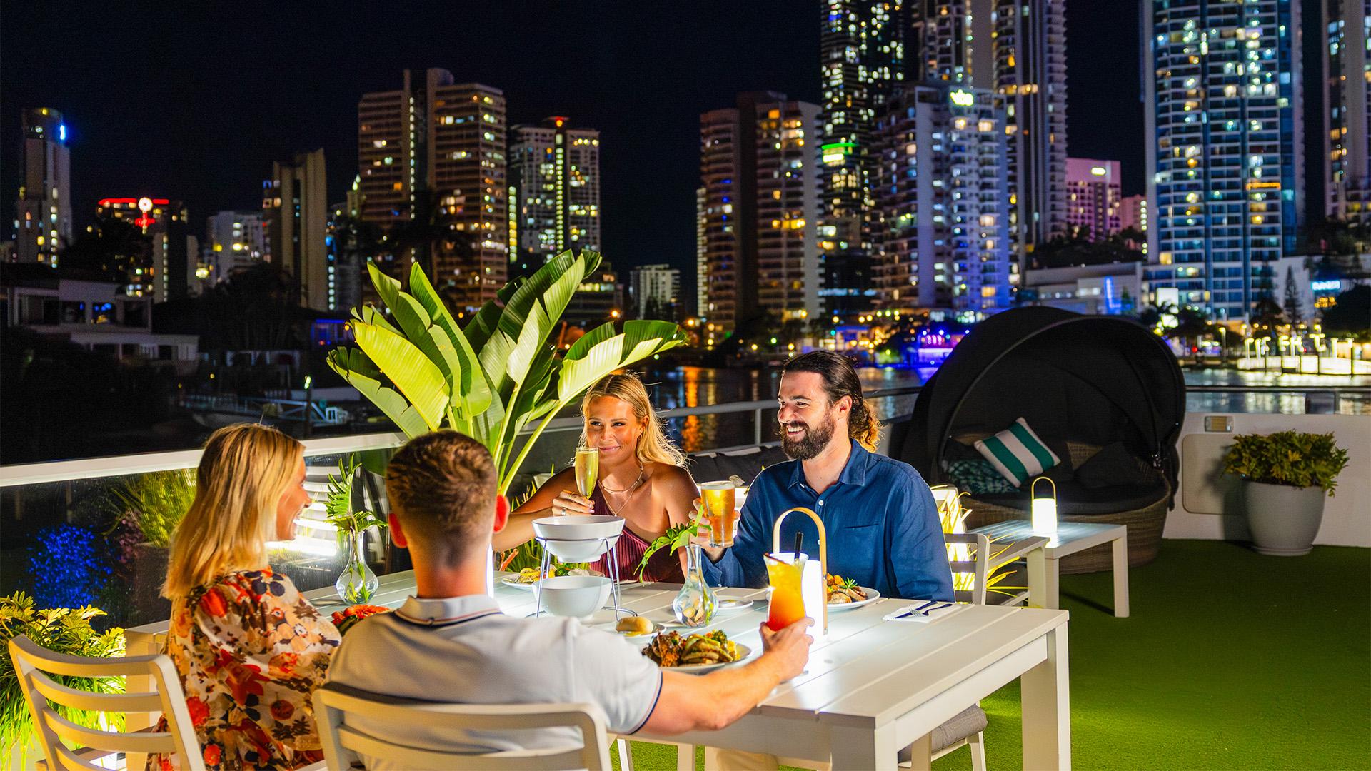 Gold Coast Broadwater Evening Dinner Cruise