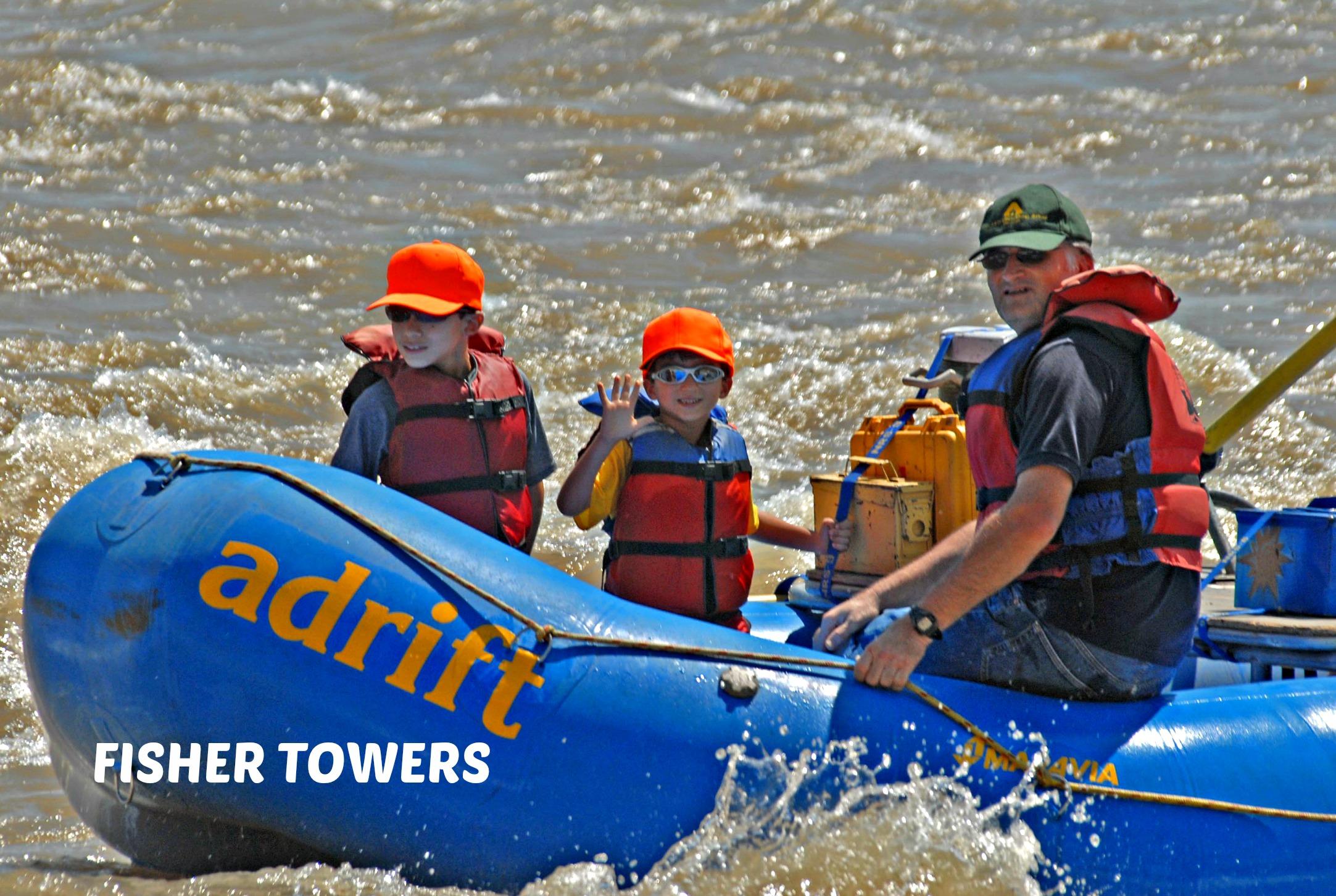 Half-Day Morning Colorado River Rafting at Fisher Towers