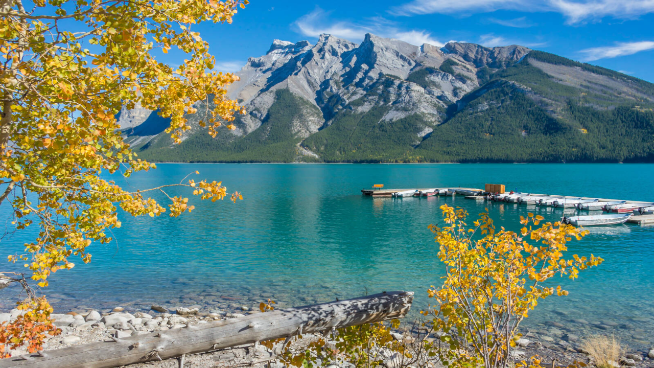 Banff Upper Hot Springs Sulphur Mountain mineral pool Rocky Mountains — image 3