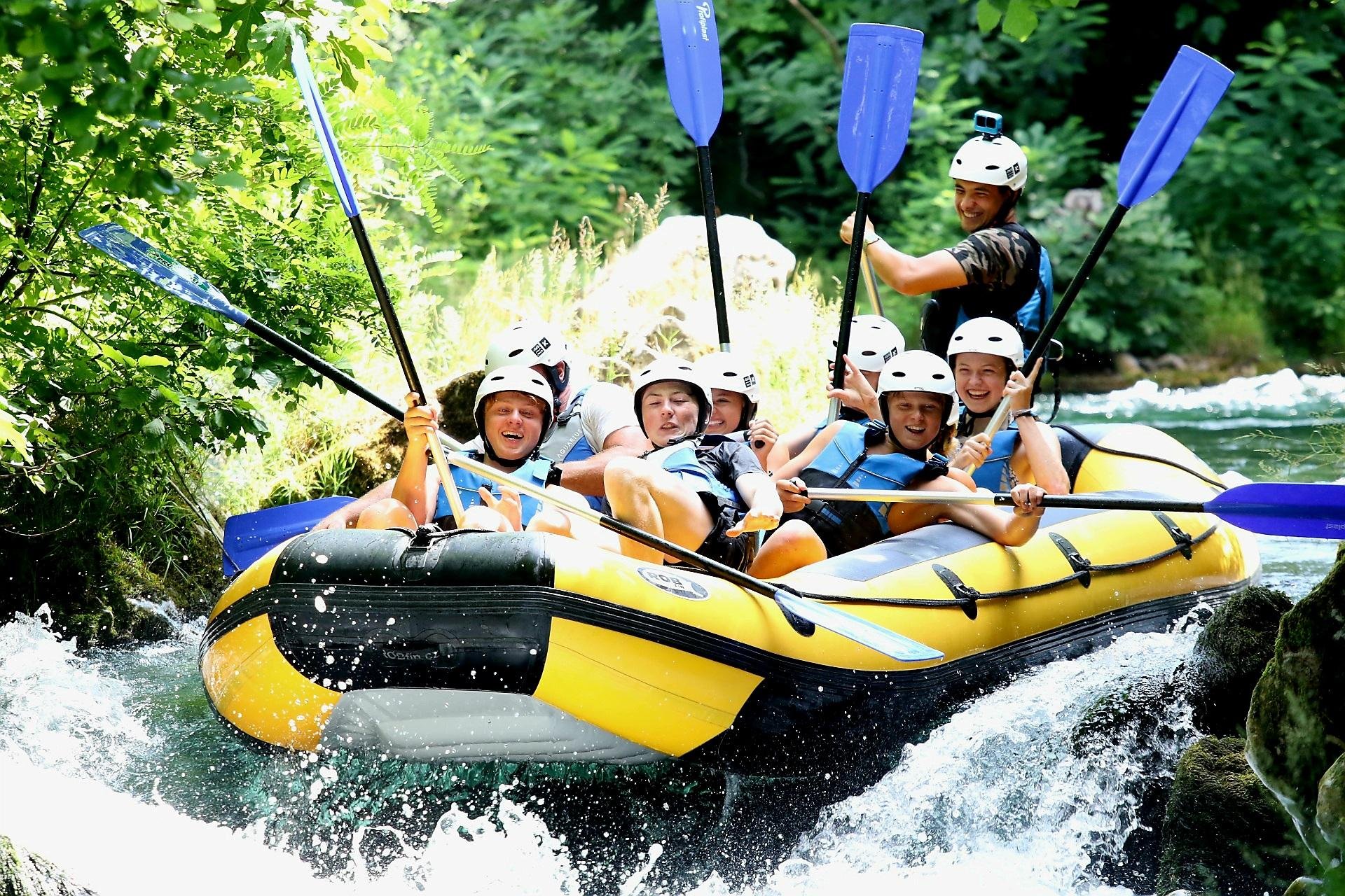 Cetina River Rafting & Cave Exploration from Split
