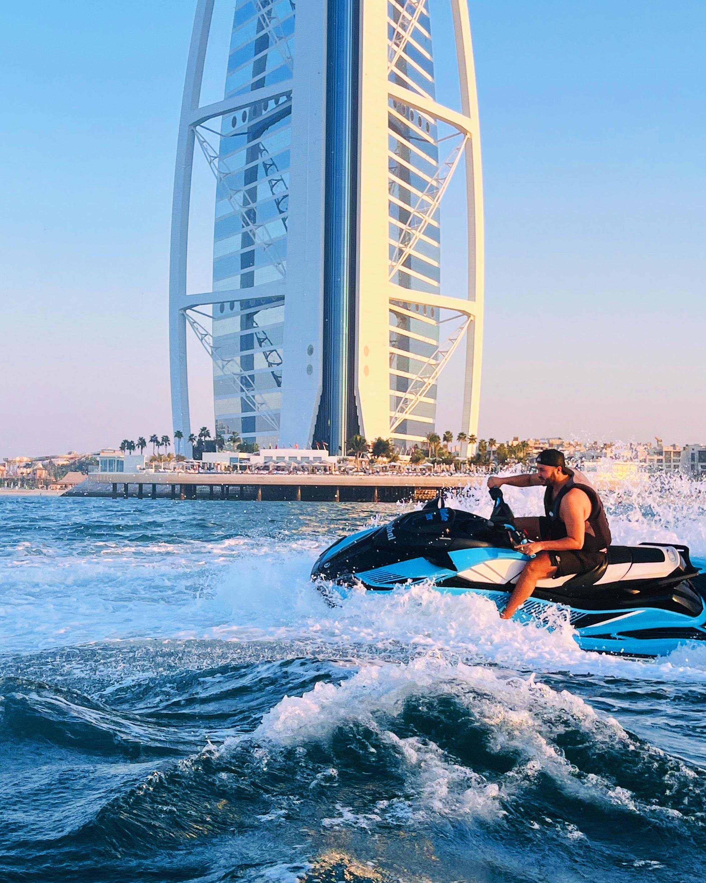 Palm Jumeirah Jet Ski Adventure – 1.5-Hour Guided Tour